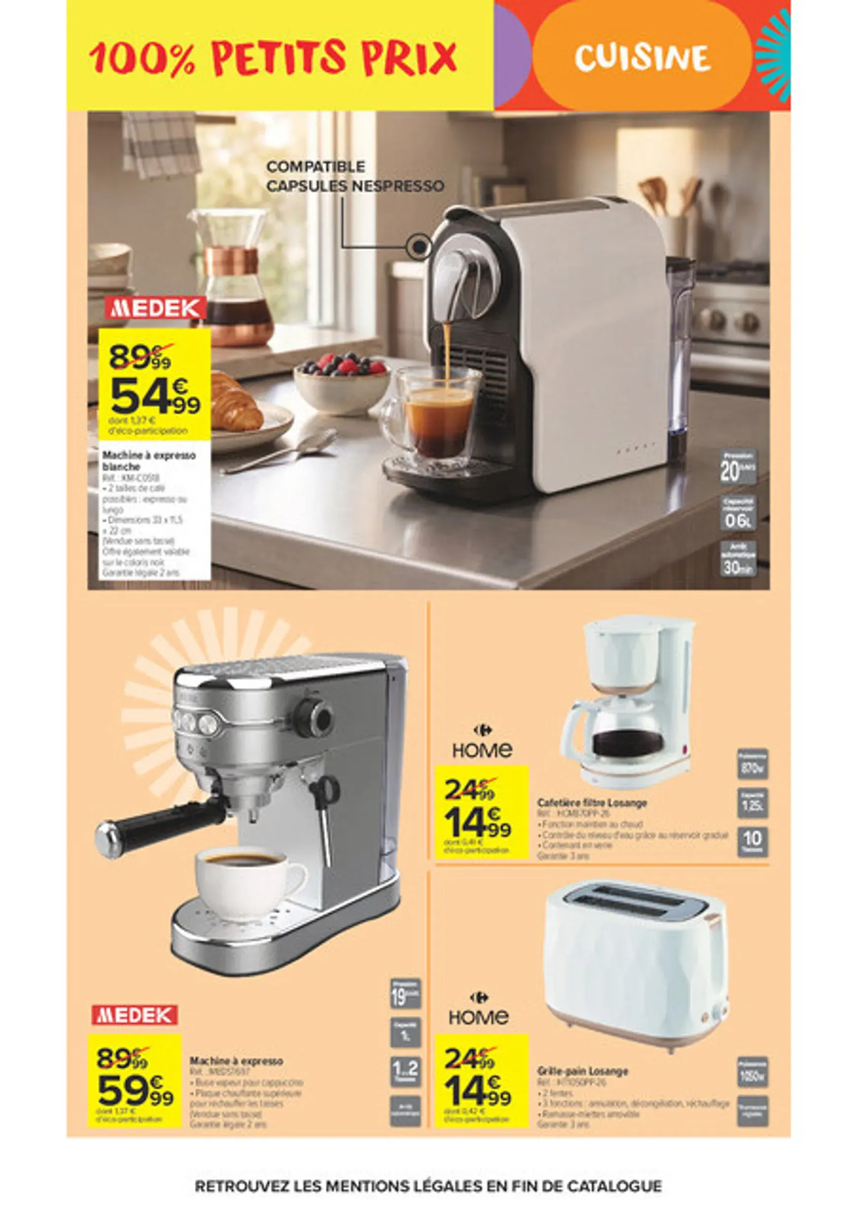 Current Carrefour Market - 100% Petits Prix leaflet valid from du mardi 25/08/2026 to du dimanche 06/09/2026 du 25 août au 6 septembre 2026 - Catalogue page 5