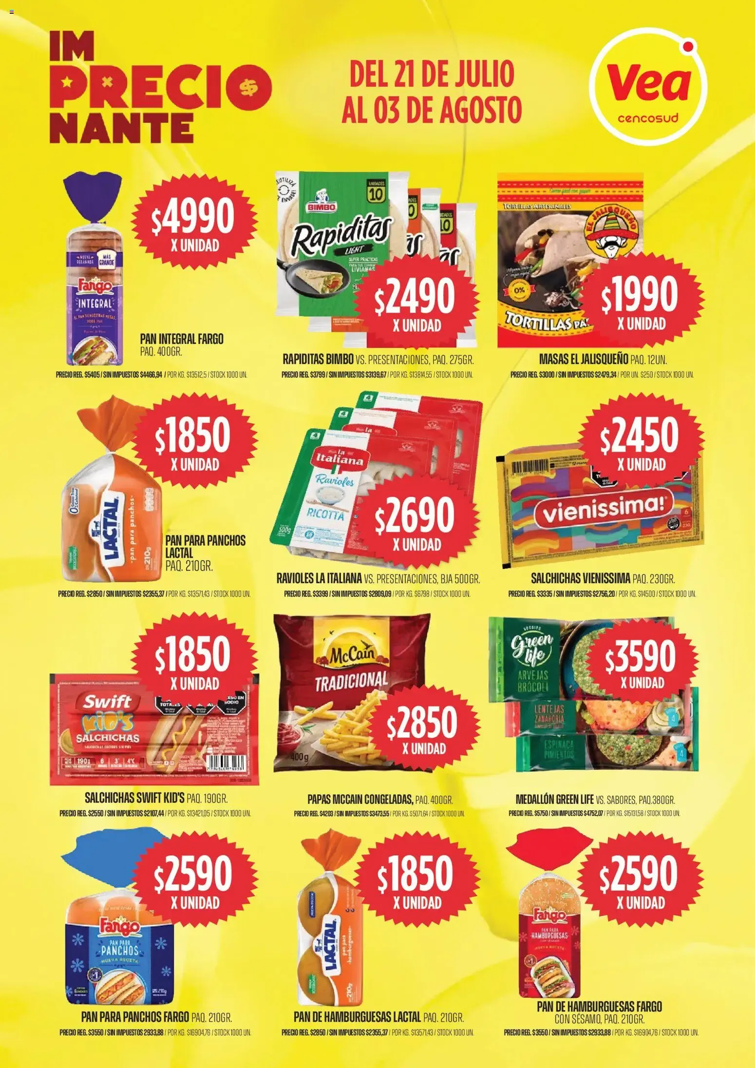 Ofertas de Vea IM PRECIO NANTE 21 de julio al 3 de agosto 2026 - Página 10 del catálogo