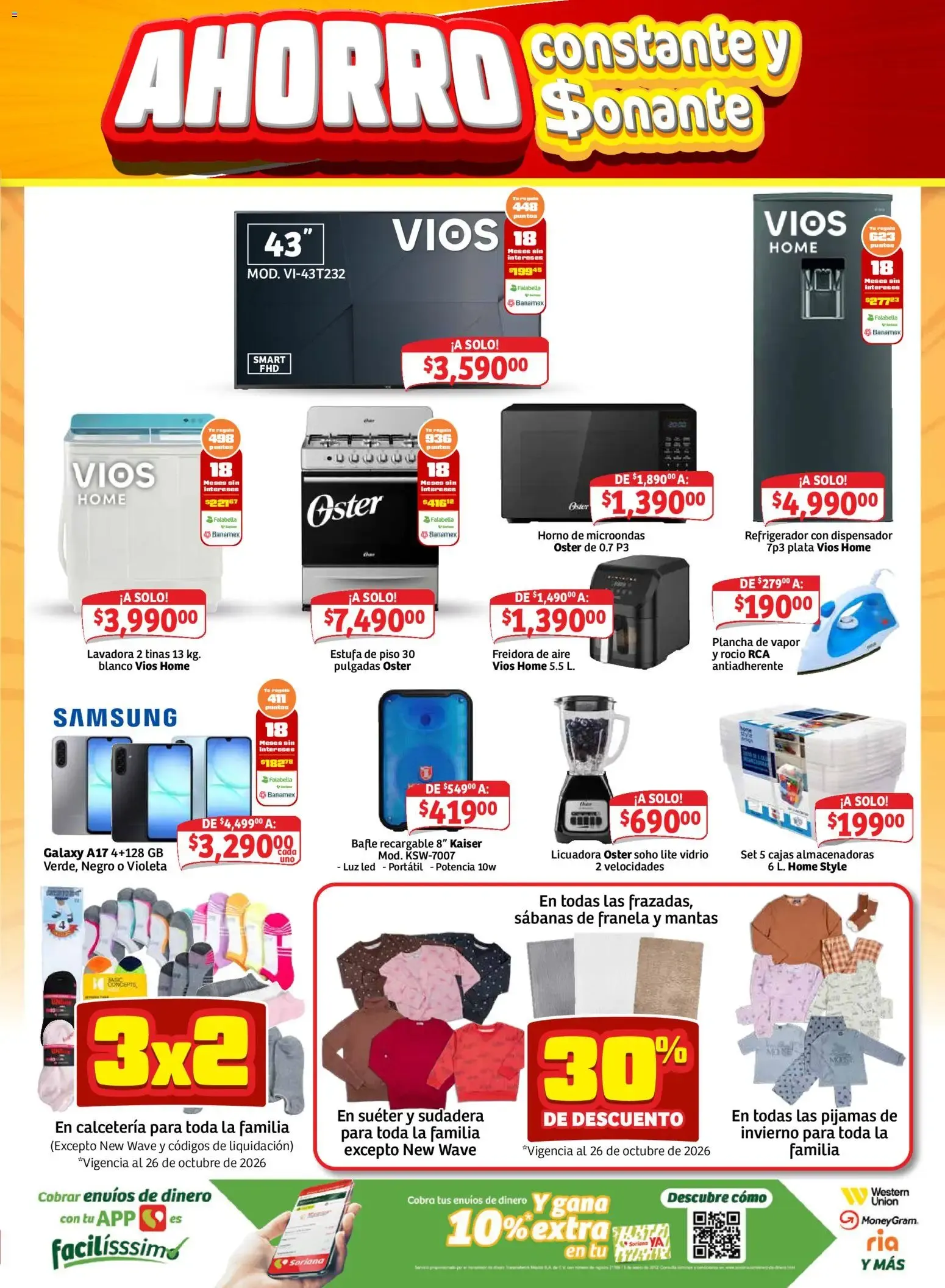 Catálogo de SORIANA ofertas hoy de 23/10/2026 - Folleto Octubre 23 de octubre al 29 de octubre 2026 - Pagina 7