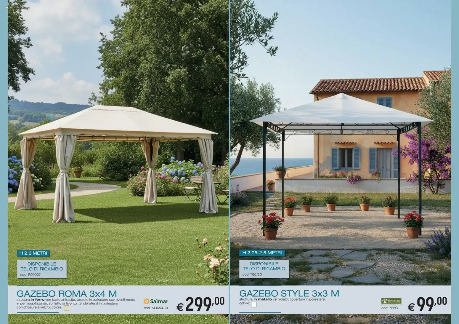 Nuovo Brico OK volantino Ombrelloni, Gazebo, Tende da Sole dal 05/03/2026 > offerte anteprima 🛍️ da 5 marzo a 31 agosto di 2026 - Pagina del volantino 8