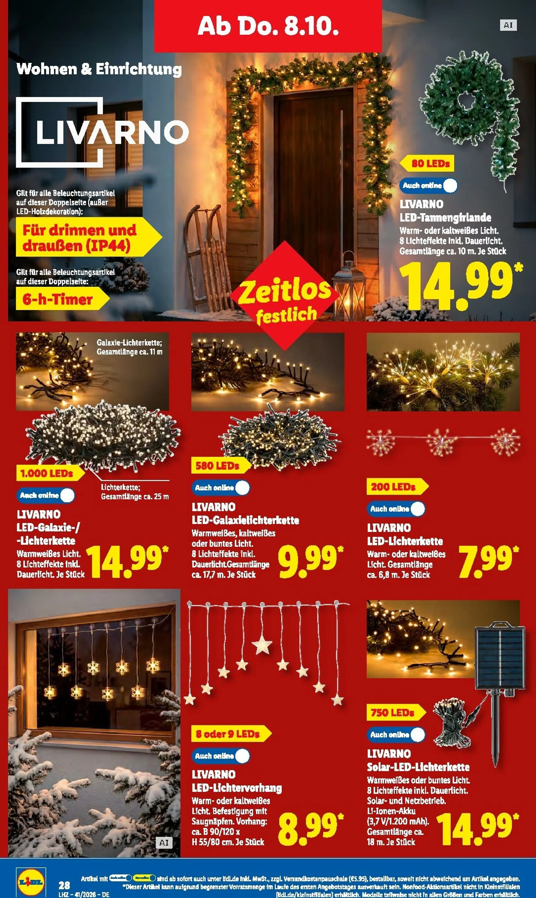 Lidl Prospekt nächste Woche – von Montag 05.10.2026 bis Samstag 10.10.2026 von 5. Oktober bis 10. Oktober 2026 - Prospekt seite 47