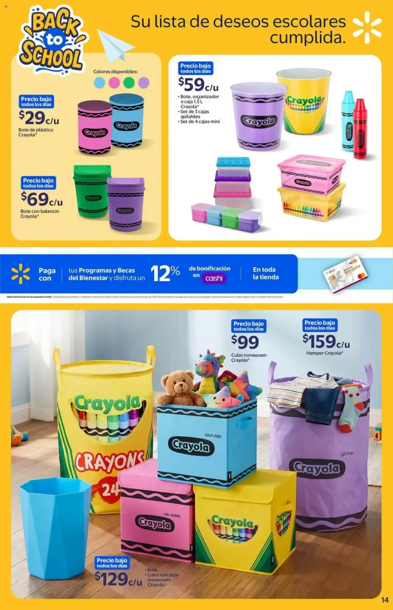 Catálogo de Folleto Walmart 8 de julio al 21 de julio 2026 - Pagina 14