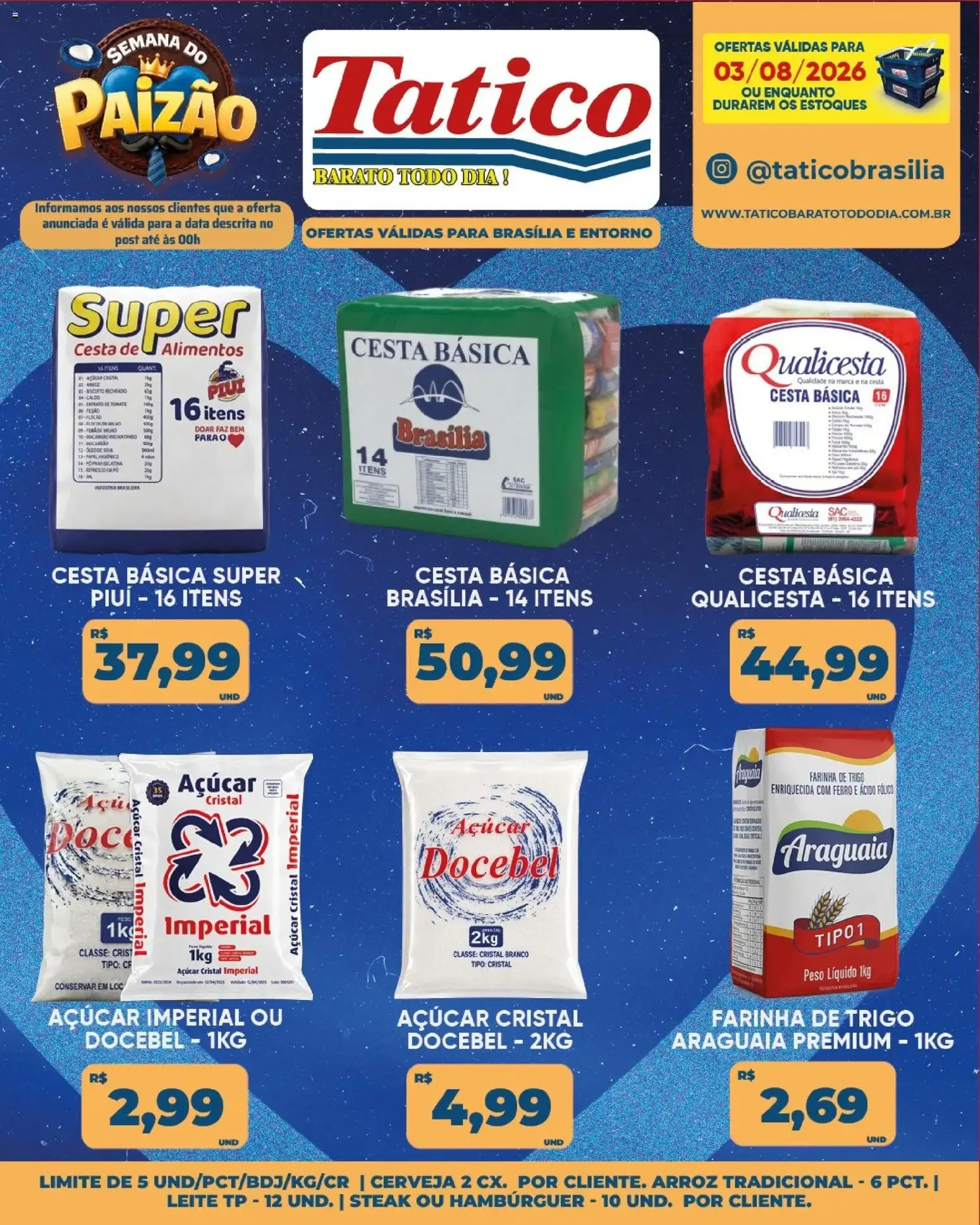 Encarte de Tatico ofertas do Dia de 03/08/2026 | Promoções Online 3 de agosto até 3 de agosto 2026 - Pagina 16