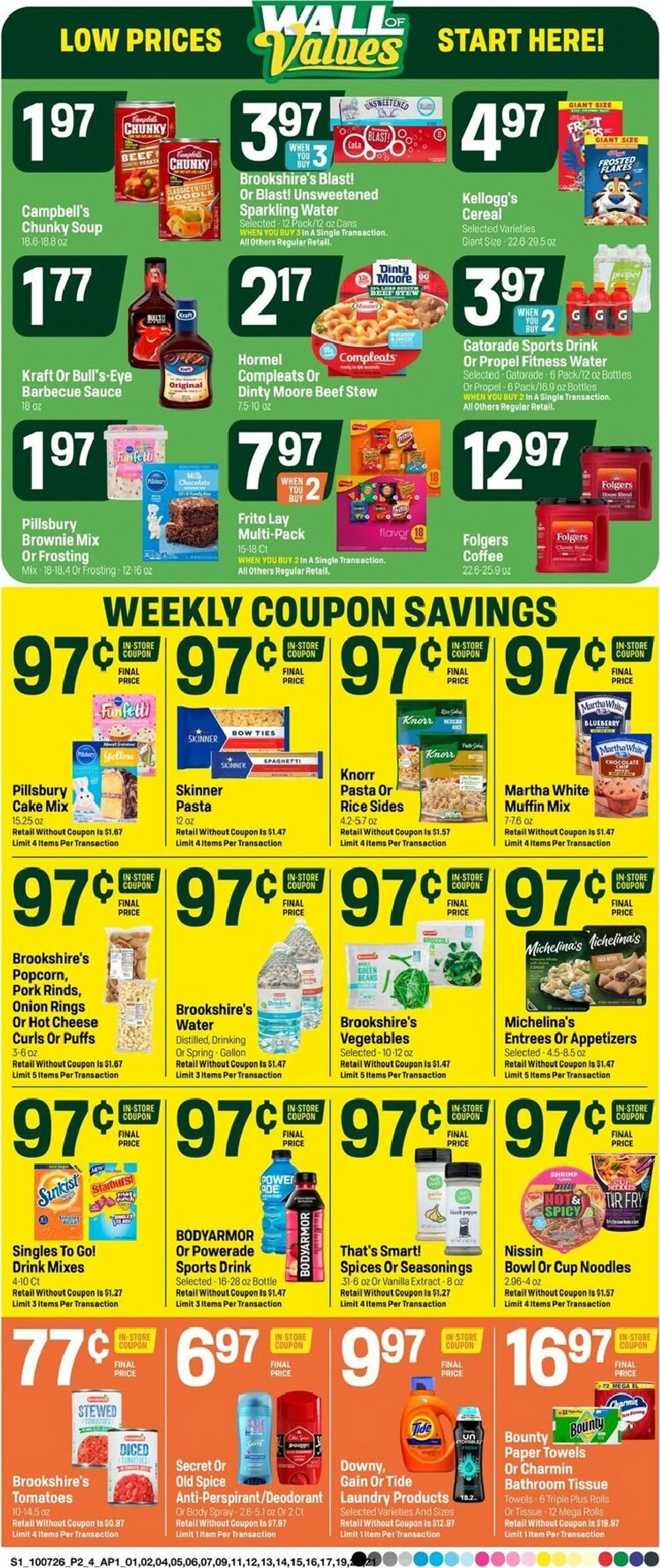 Weekly ad Current Super 1 Foods leaflet valid from Wednesday 10/07/2026 to Tuesday 10/13/2026 from October 7 to October 13 2026 - Page 2
