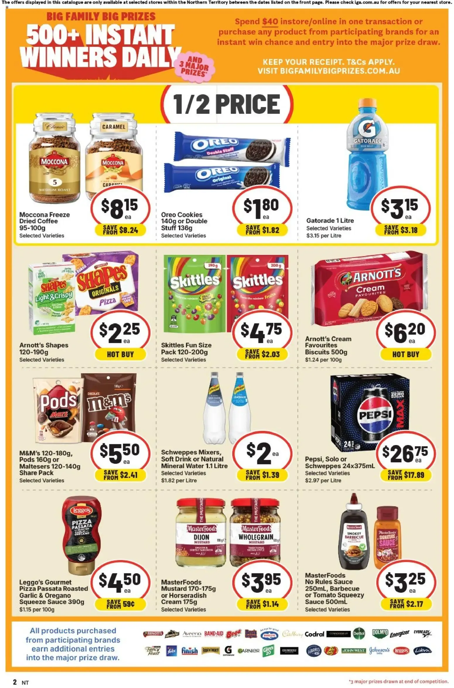IGA Big Family Big Prizes - Catalogue valid from 1 July to 7 July 2026 - page 2