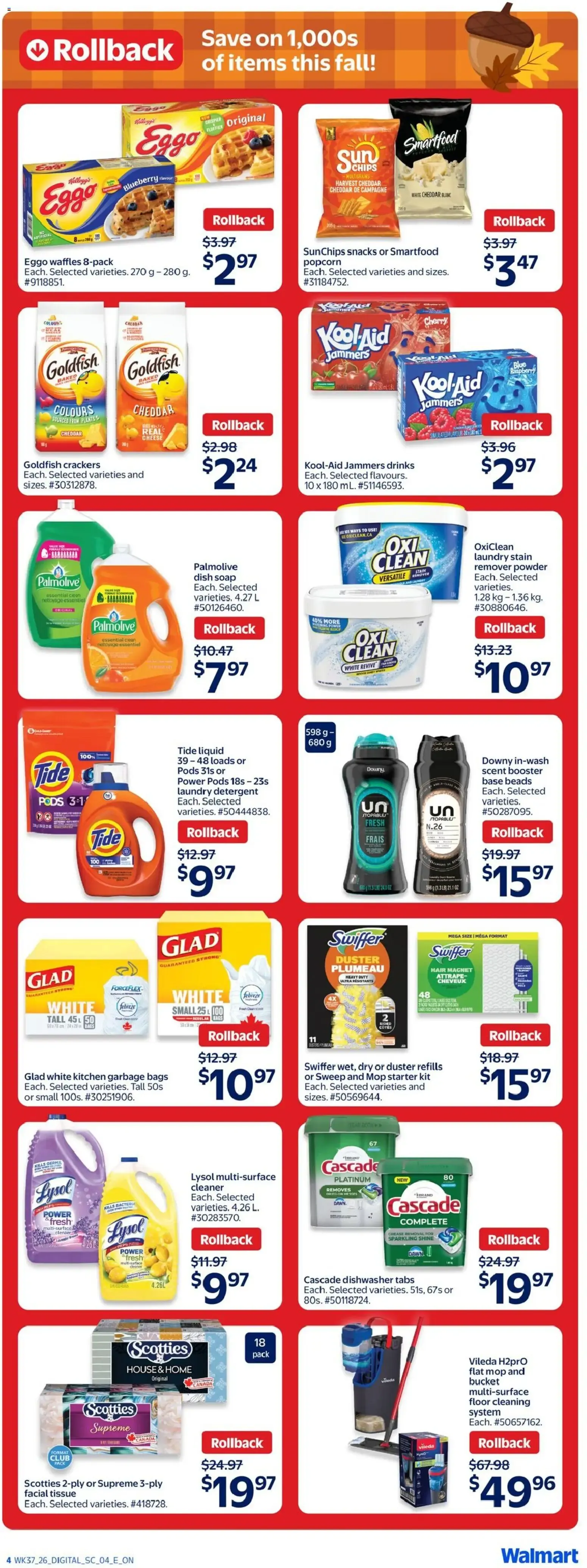 Walmart weekly flyer from Oct 8, 2026 > weekly specials & deals from October 8 to October 14 2026 - flyer page 13