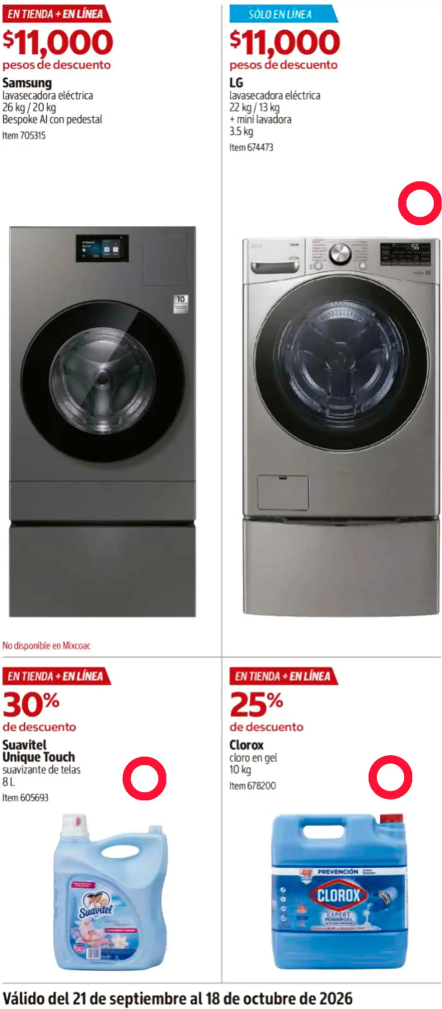 Catálogo de Catálogo COSTCO de 21/09/2026 - ofertas y promociones 21 de septiembre al 18 de octubre 2026 - Pagina 8