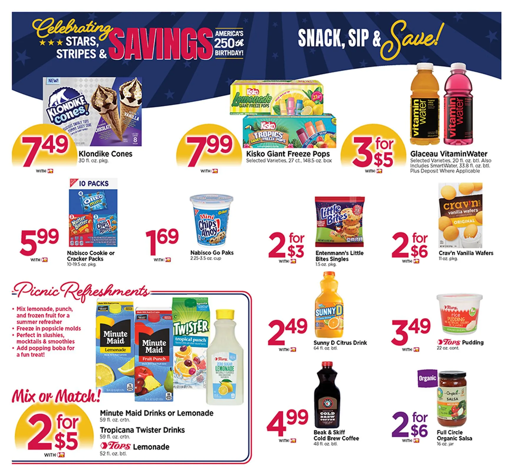 Weekly ad Current Tops Markets - Stars Stripes & Savings leaflet valid from Sunday 05/17/2026 to Saturday 07/11/2026 from May 17 to July 11 2026 - Page 5