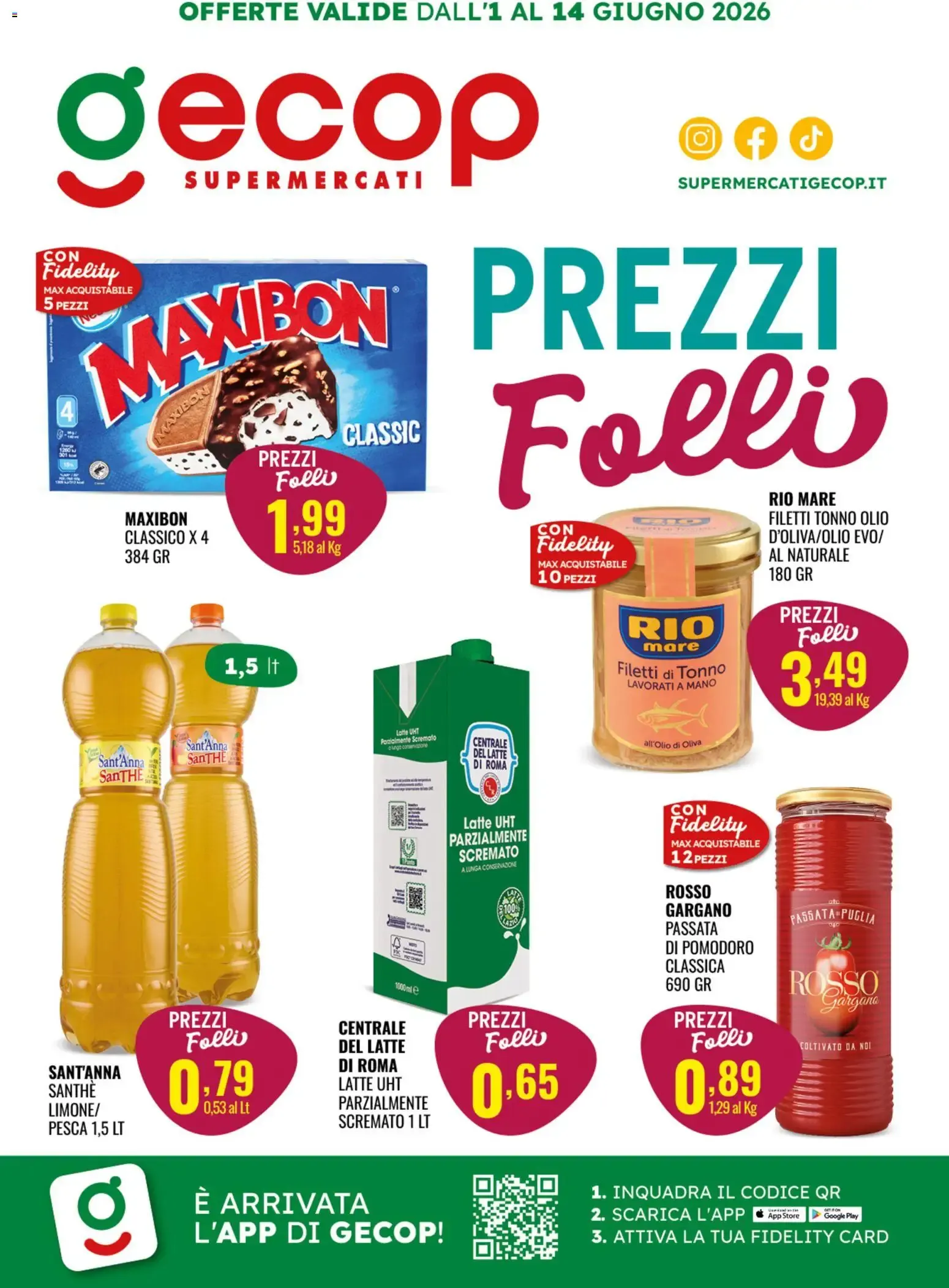 Nuovo GECOP volantino dal 01/06/2026 > offerte anteprima 🛍️ da 1 giugno a 14 giugno di 2026 - Pagina del volantino 1
