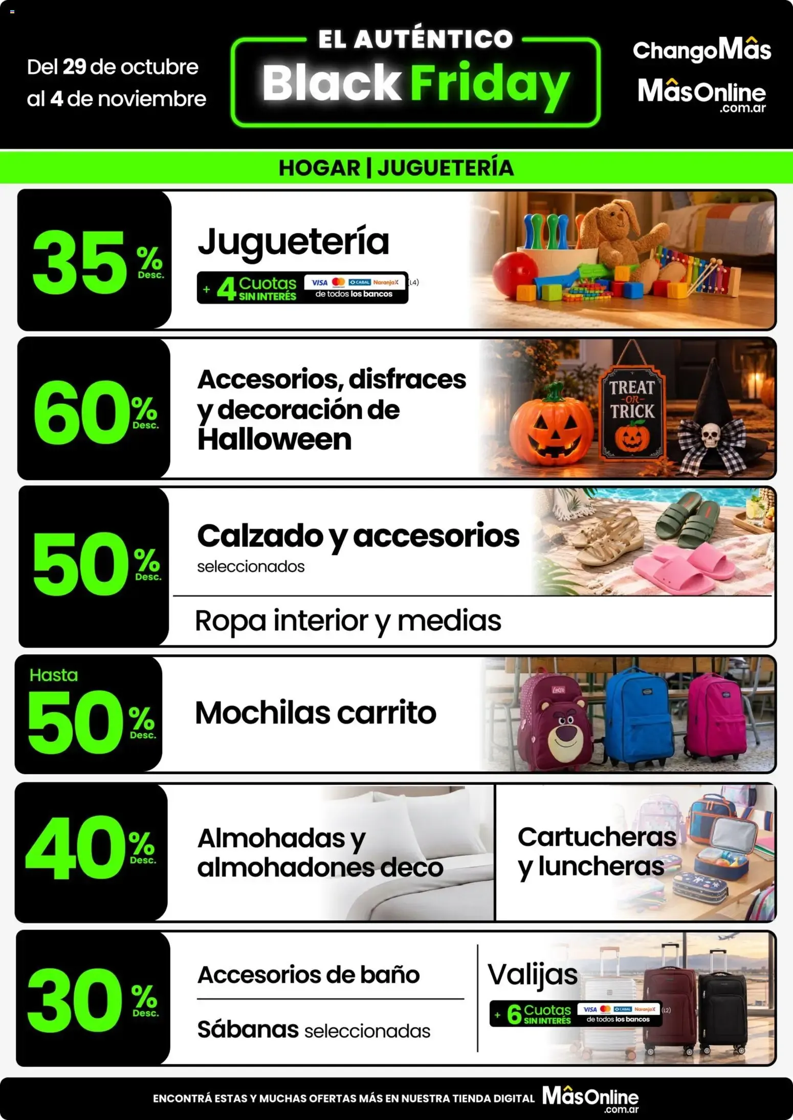 Ofertas de Changomas BLACK FRIDAY Folleto de 29/10/2026 29 de octubre al 4 de noviembre 2026 - Página 12 del catálogo