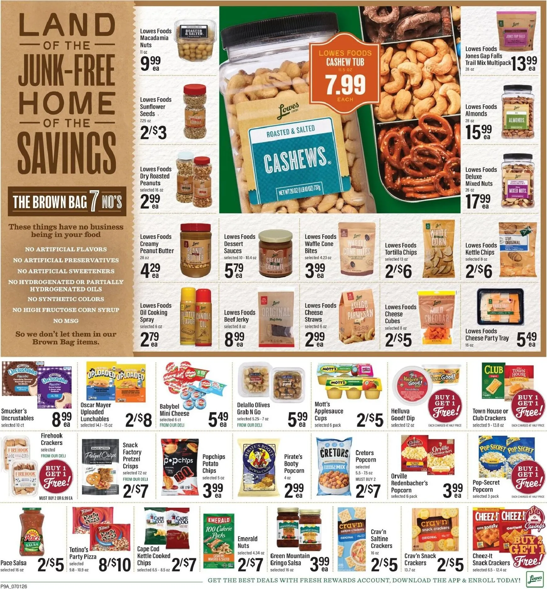 Weekly ad Lowes Foods - July 4th Deals from July 1 to July 7 2026 - Page 13