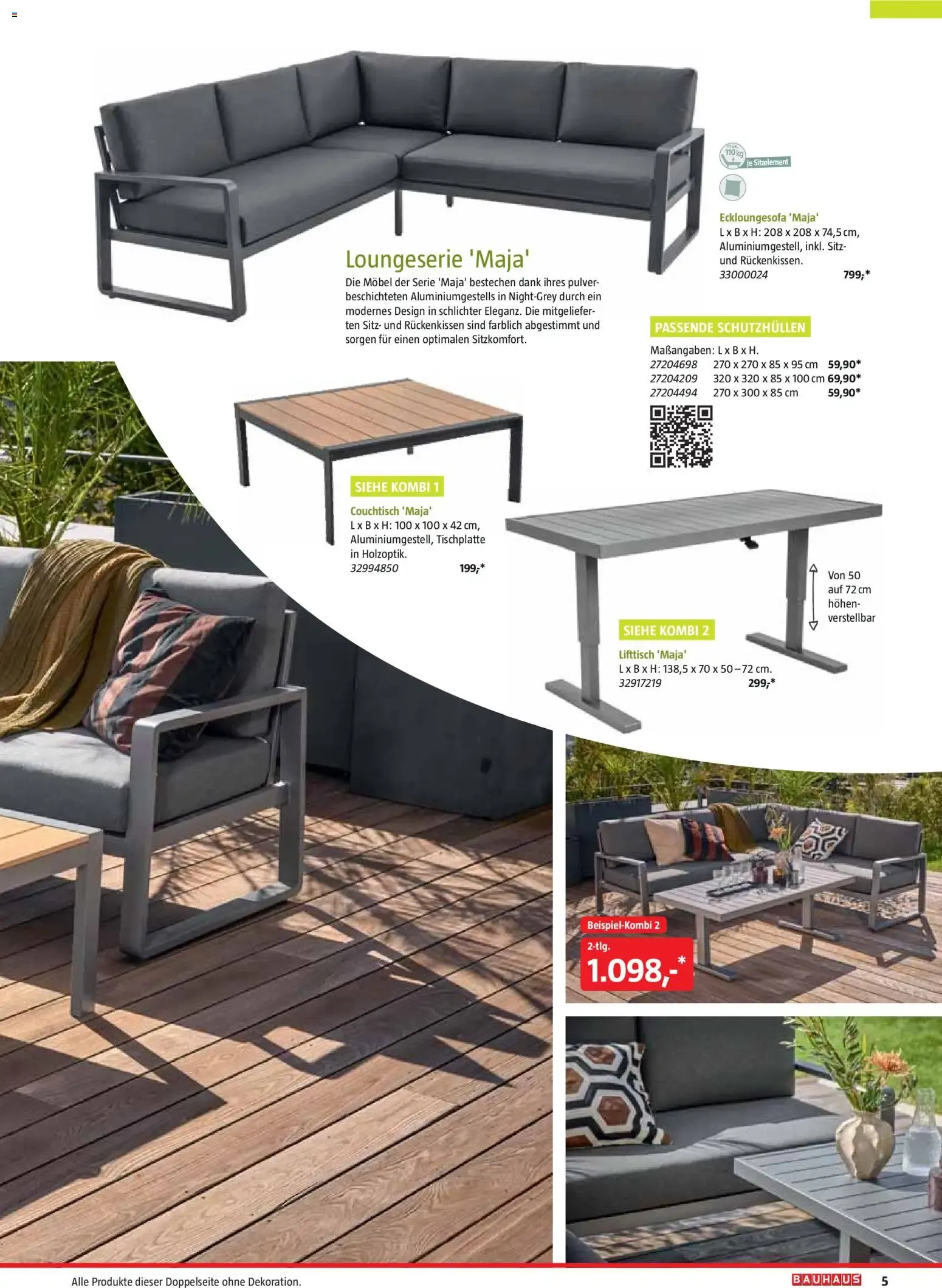 Bauhaus Freizeit im Garten von 01.05.2026 - Aktuelle Angebote von 1. Mai bis 30. Juni 2026 - Flugblätt seite  5