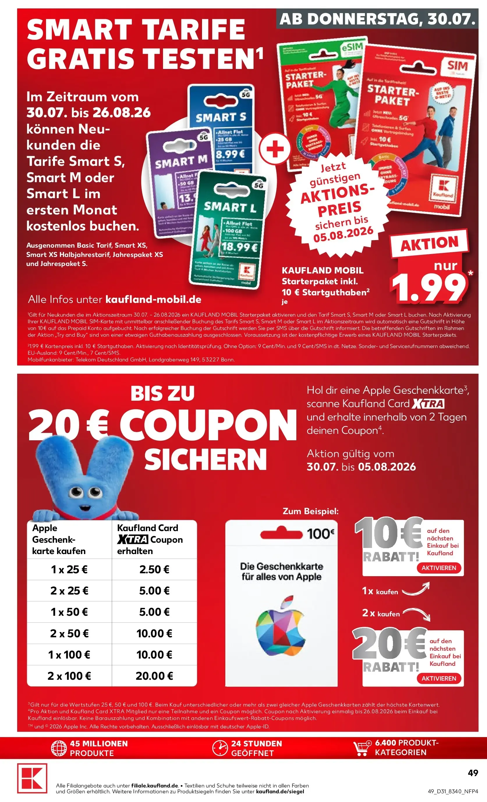 Kaufland: Ofertas de la Semana von 30. Juli bis 5. August 2026 - Prospekt seite 51