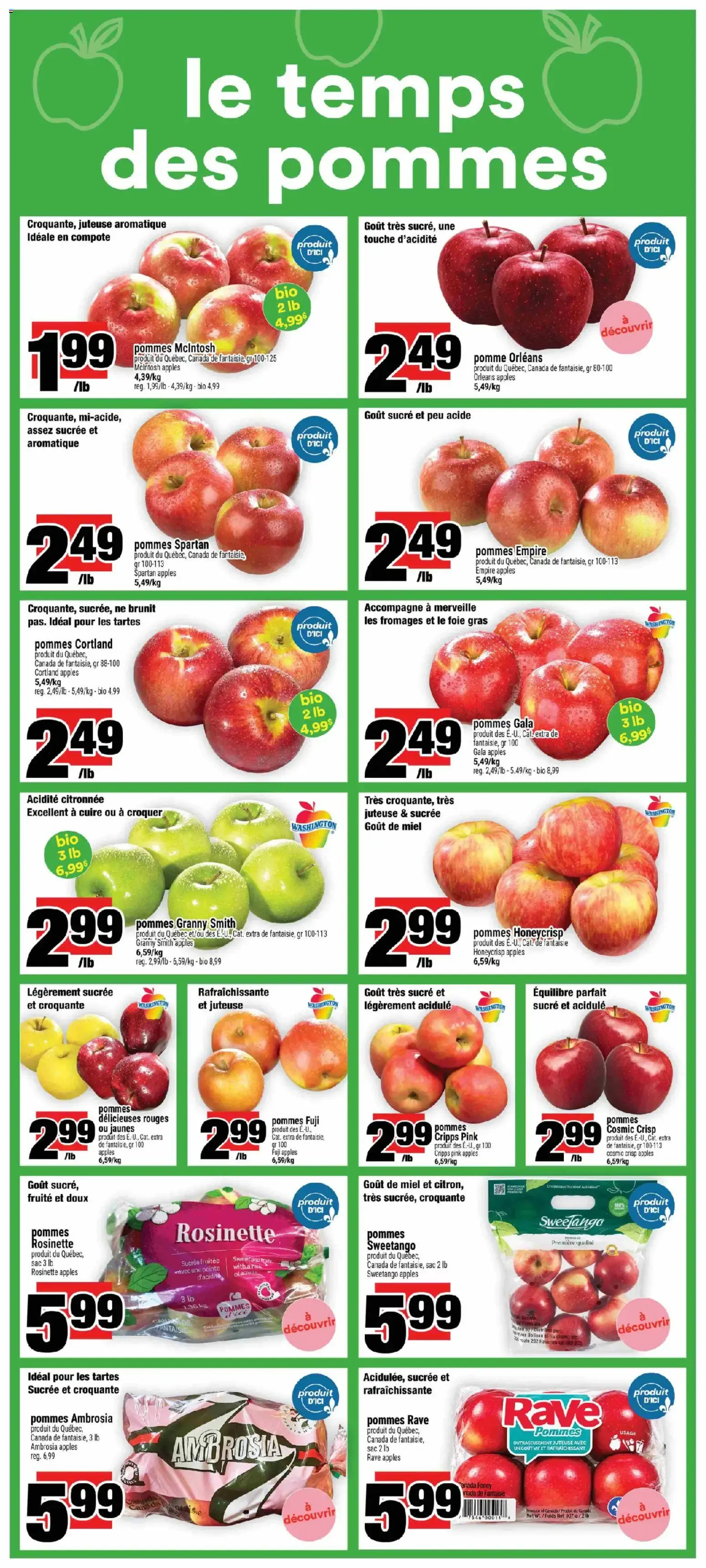 Super C weekly flyer / circulaire from Oct 22, 2026 > weekly specials & deals from October 22 to October 28 2026 - flyer page 6