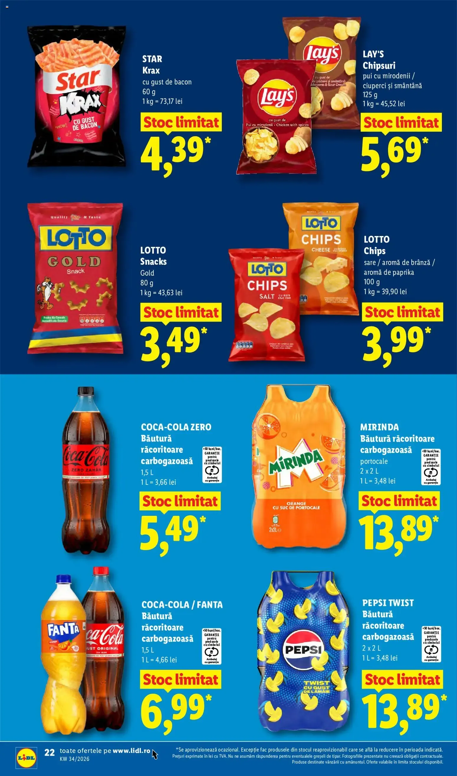 Catalog Catalog LIDL 17.08.2026 - Oferta și Revista online de la 17 august până la 23 august 2026 - Revista Pagina 22