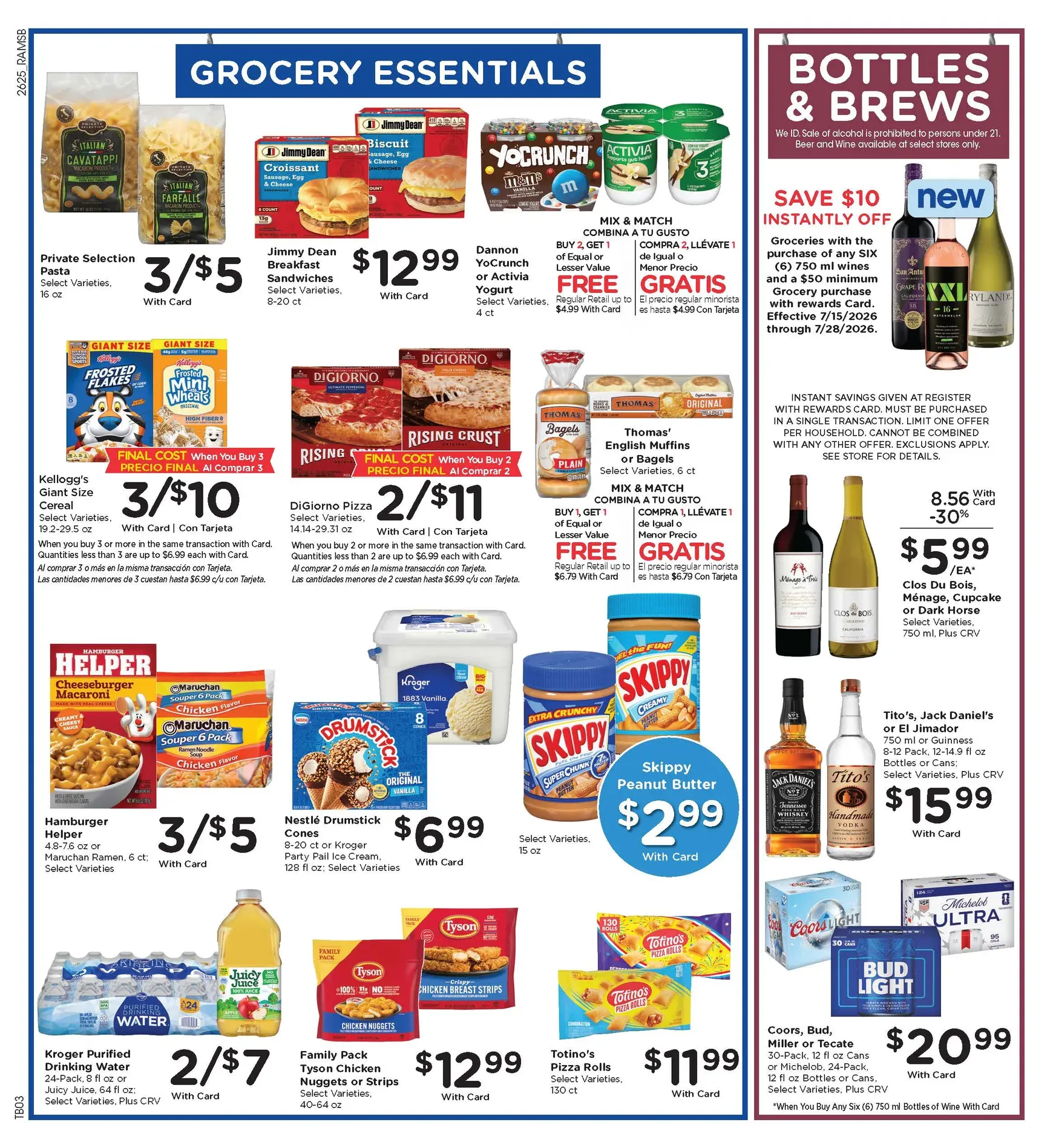 Weekly ad Current Ralphs - Weekly Ad Print leaflet valid from Wednesday 07/22/2026 to Wednesday 07/29/2026 from July 22 to July 28 2026 - Page 9