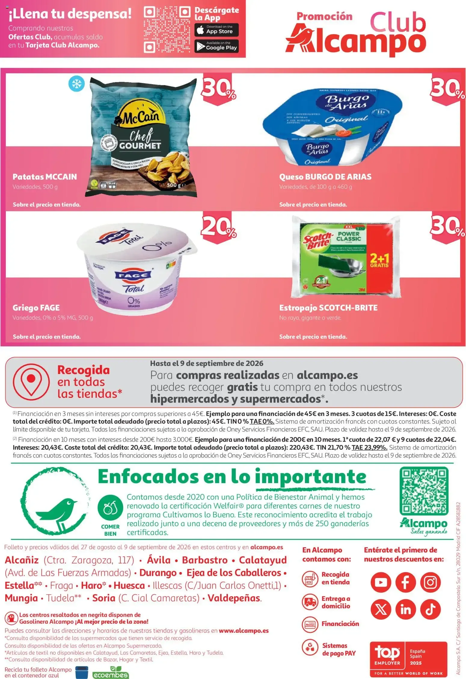 Catálogo de Alcampo Superstore Nacional 27/08/2026 - 09/09/2026 27 de agosto al 9 de septiembre 2026 - Página 12