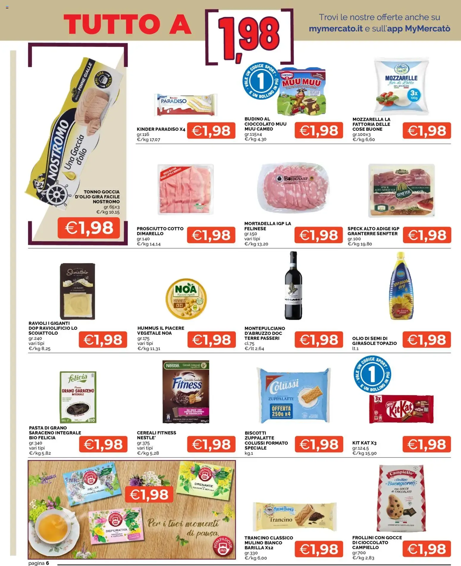 Mercatò volantino dal 22/10/2026 - online Offerte da 22 ottobre a 1 novembre di 2026 - Pagina del volantino 6