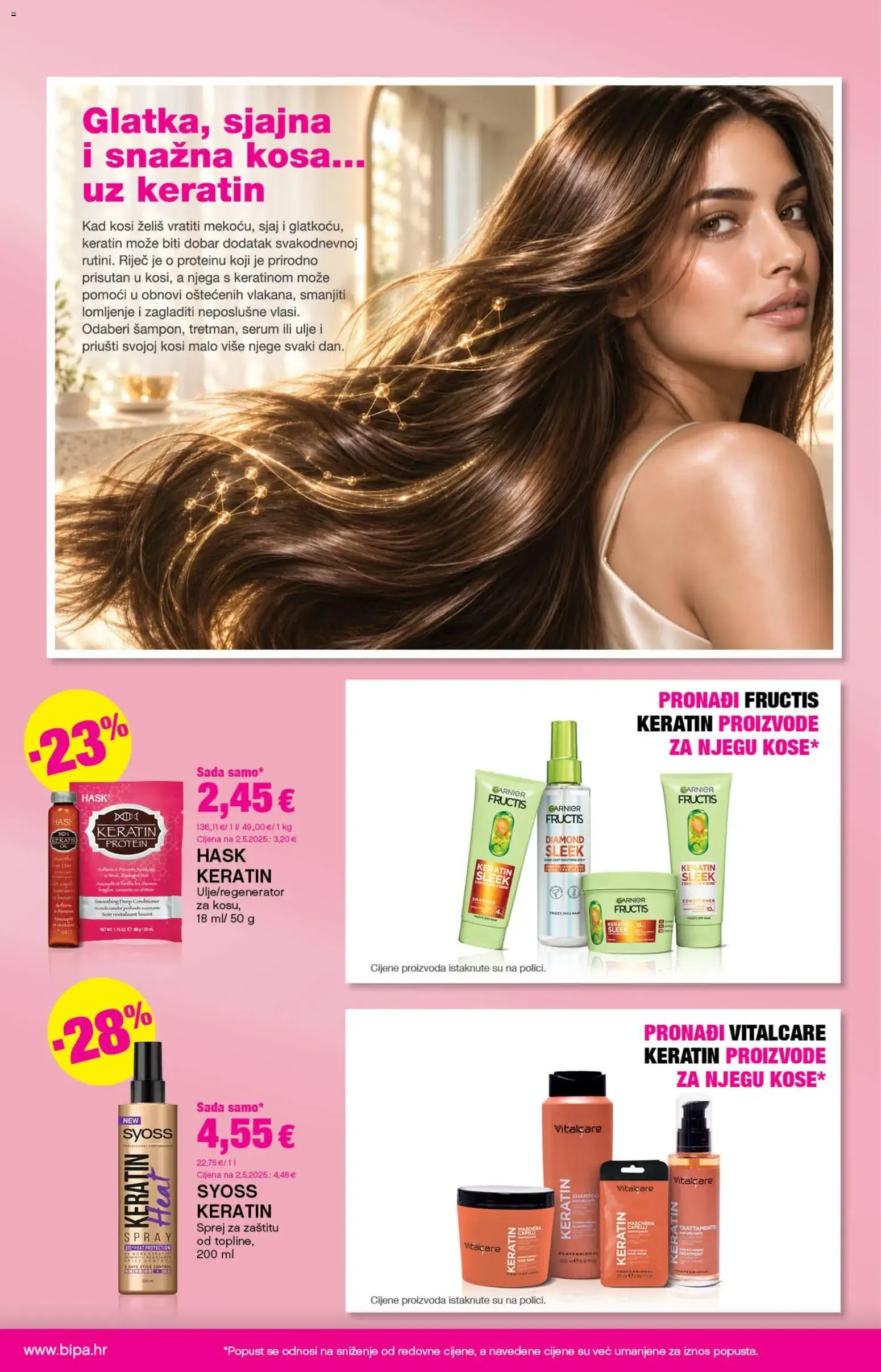 Katalog Bipa: Sjajna kosa po sjajnoj cijeni - do 35% na Schwarzkopf proizvode od 1. listopada do 14. listopada 2026. - Pregled Stranica 8