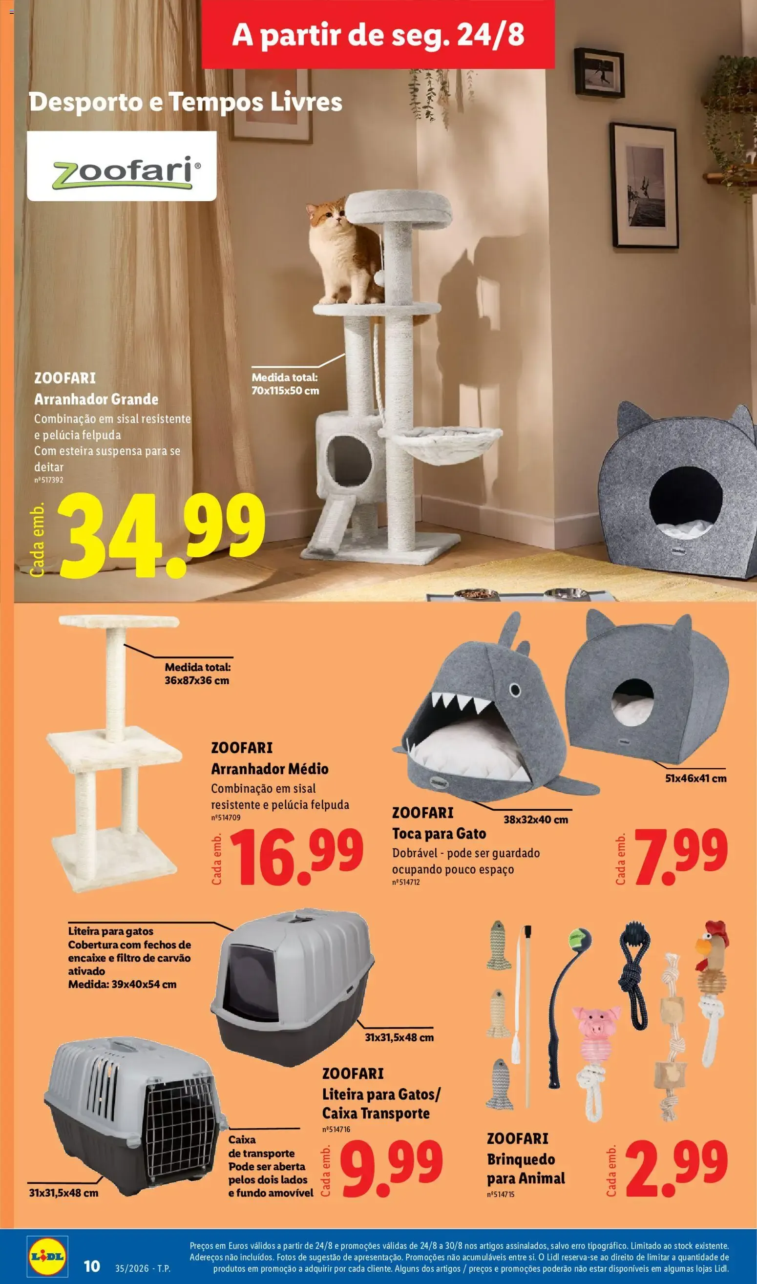 Folheto Lidl Novidades » de 24/08/2026 - 30/08/2026 de 24 de agosto até 30 de agosto 2026 - Pagina 10