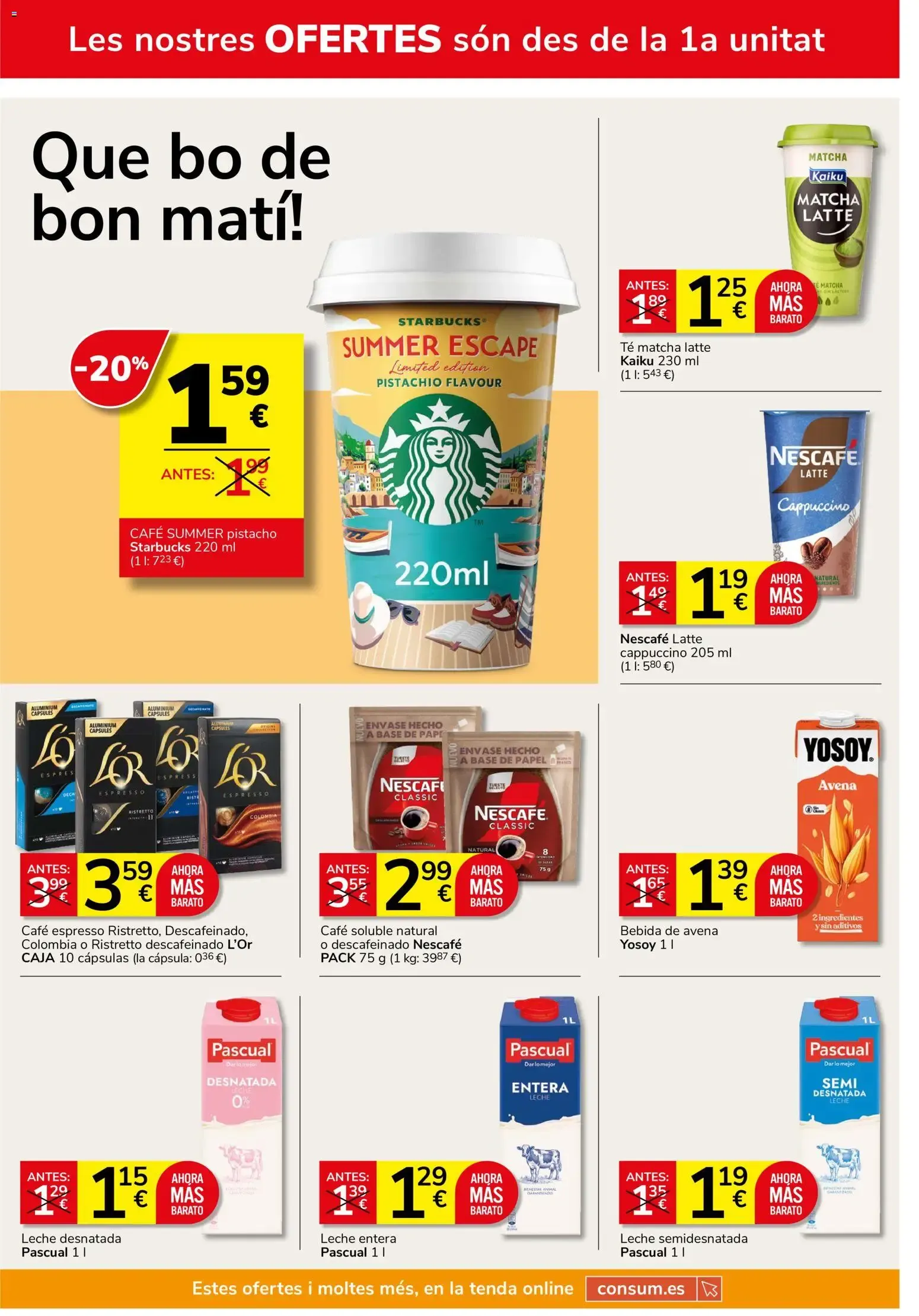 Catálogo de Consum folleto 23/07/2026 - 26/08/2026 23 de julio al 26 de agosto 2026 - Página 2