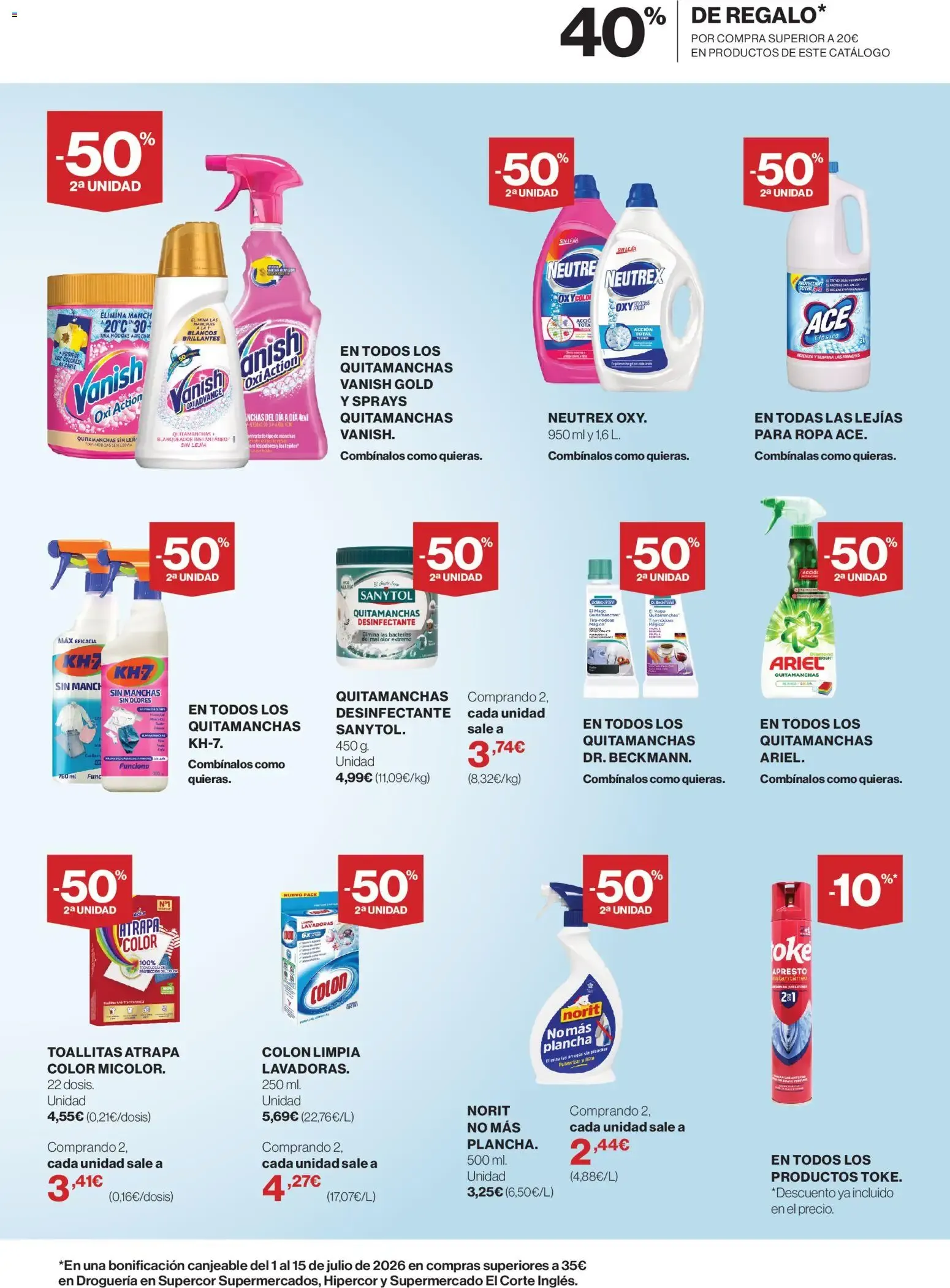 Catálogo de Limpieza y Cuidado del Hogar 18 de junio al 30 de junio 2026 - Página 5