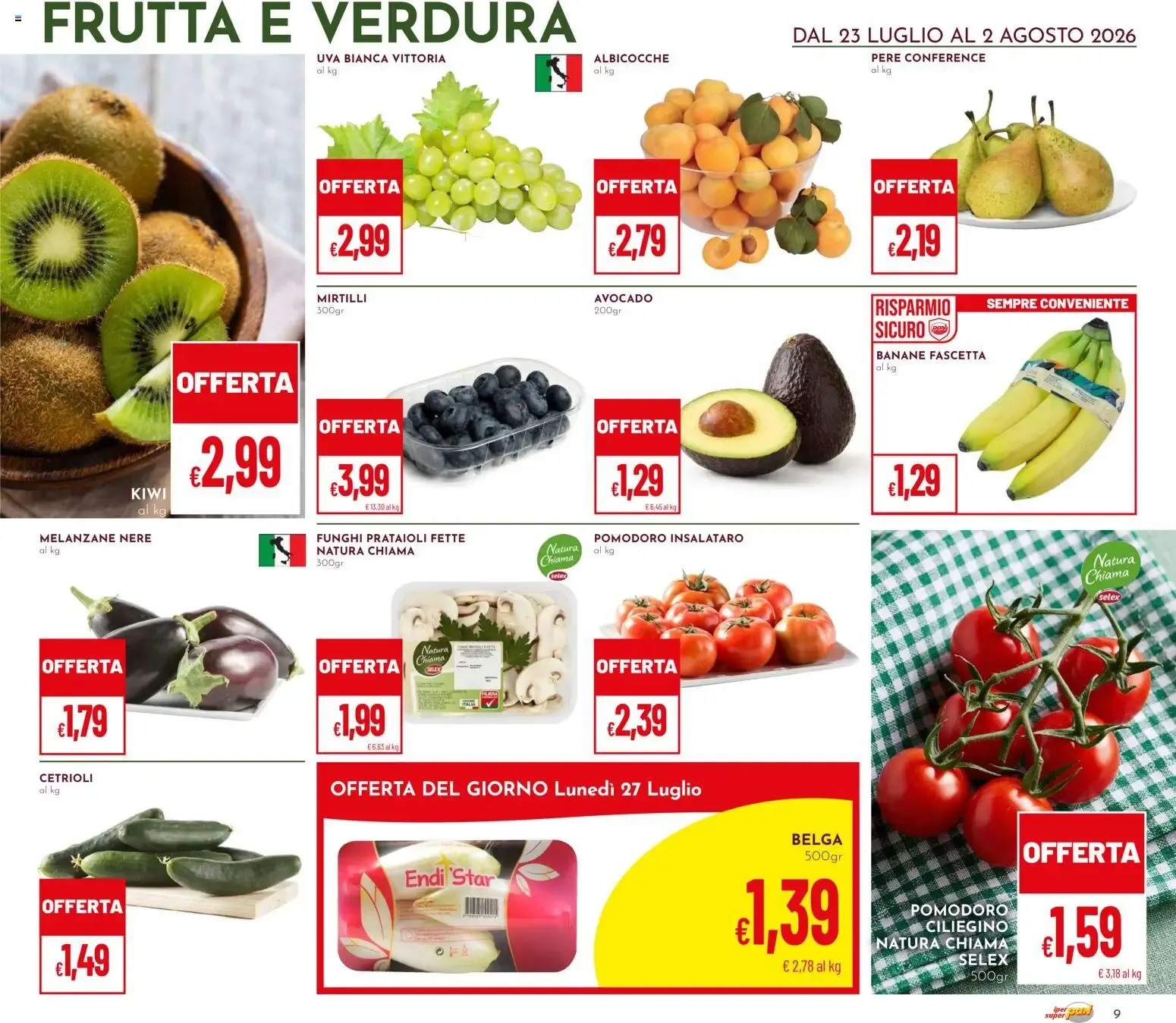 LA SARDEGNA DA GUSTARE da 23 luglio a 2 agosto di 2026 - Pagina del volantino 9