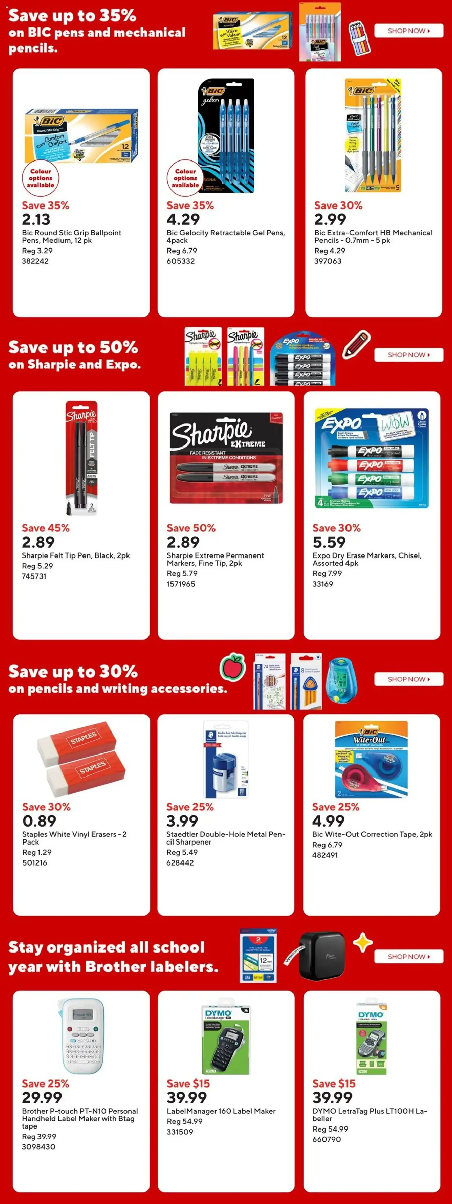 Staples.ca Shop Now from August 28 to September 3 2026 - flyer page 6