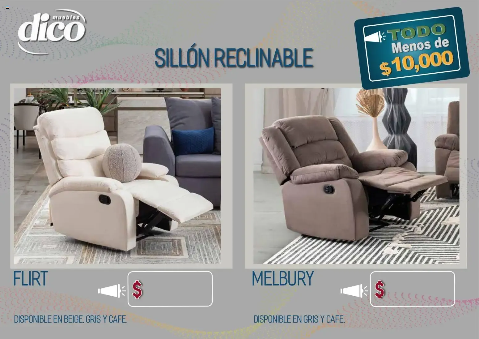 Catálogo de Muebles Dico: TODO Menos de $10,000 9 de abril al 31 de diciembre 2026 - Pagina 46