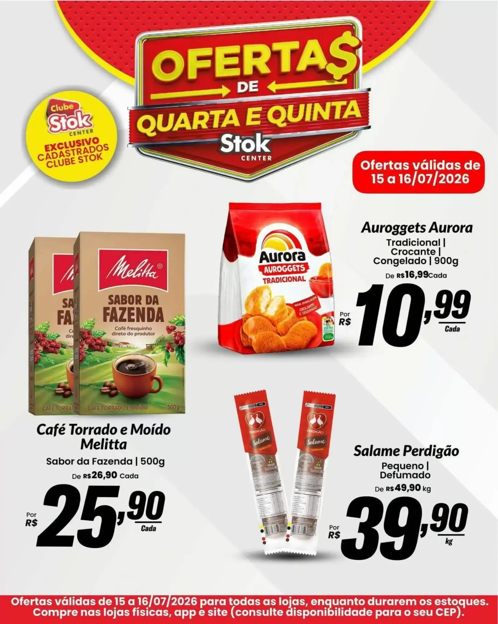 Encarte de Encarte Stok Center 15 de julho até 16 de julho 2026 - Pagina 1