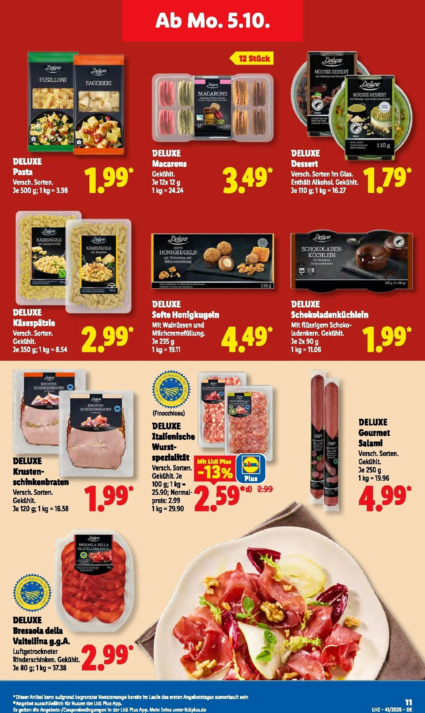 Lidl Prospekt nächste Woche – von Montag 05.10.2026 bis Samstag 10.10.2026 von 5. Oktober bis 10. Oktober 2026 - Prospekt seite 22