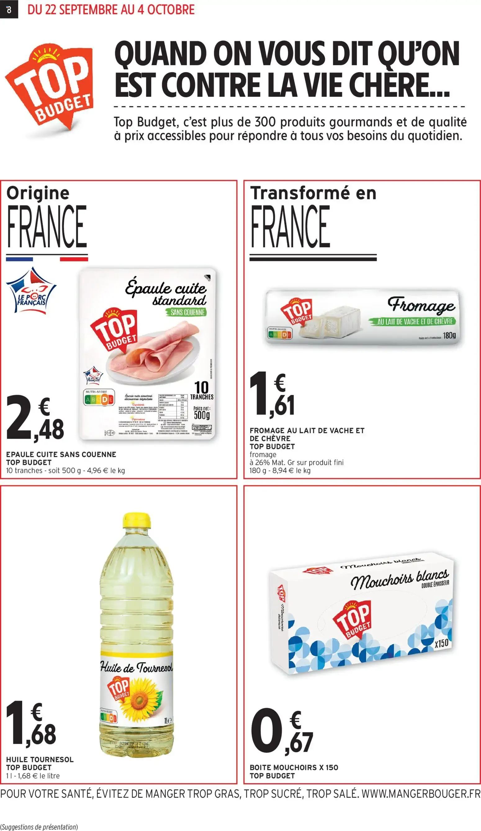 Intermarché catalogue à partir du 22/09/2026 - promo en ligne du 22 septembre au 4 octobre 2026 - Catalogue page 8