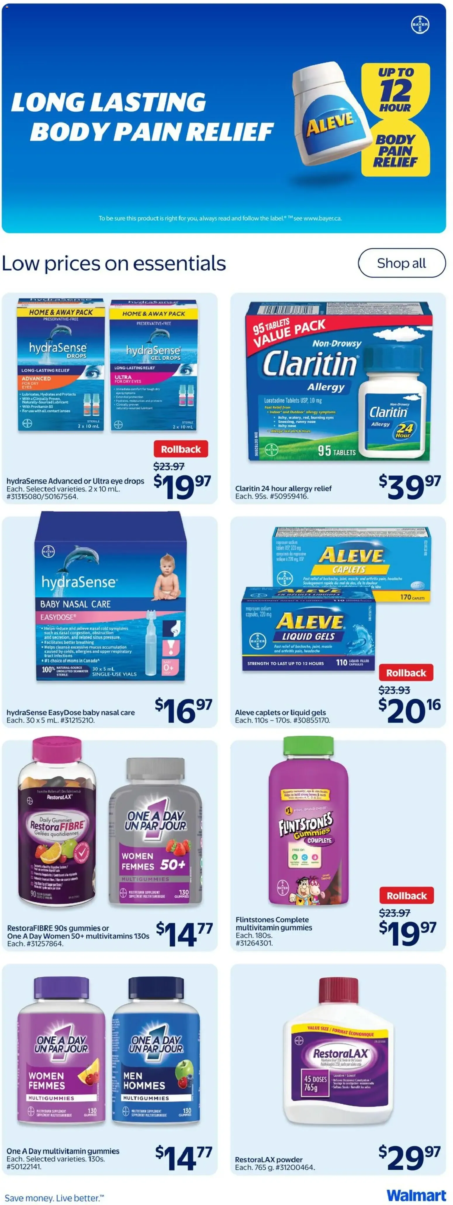 Walmart weekly flyer from Oct 15, 2026 > weekly specials & deals from October 15 to October 21 2026 - flyer page 19