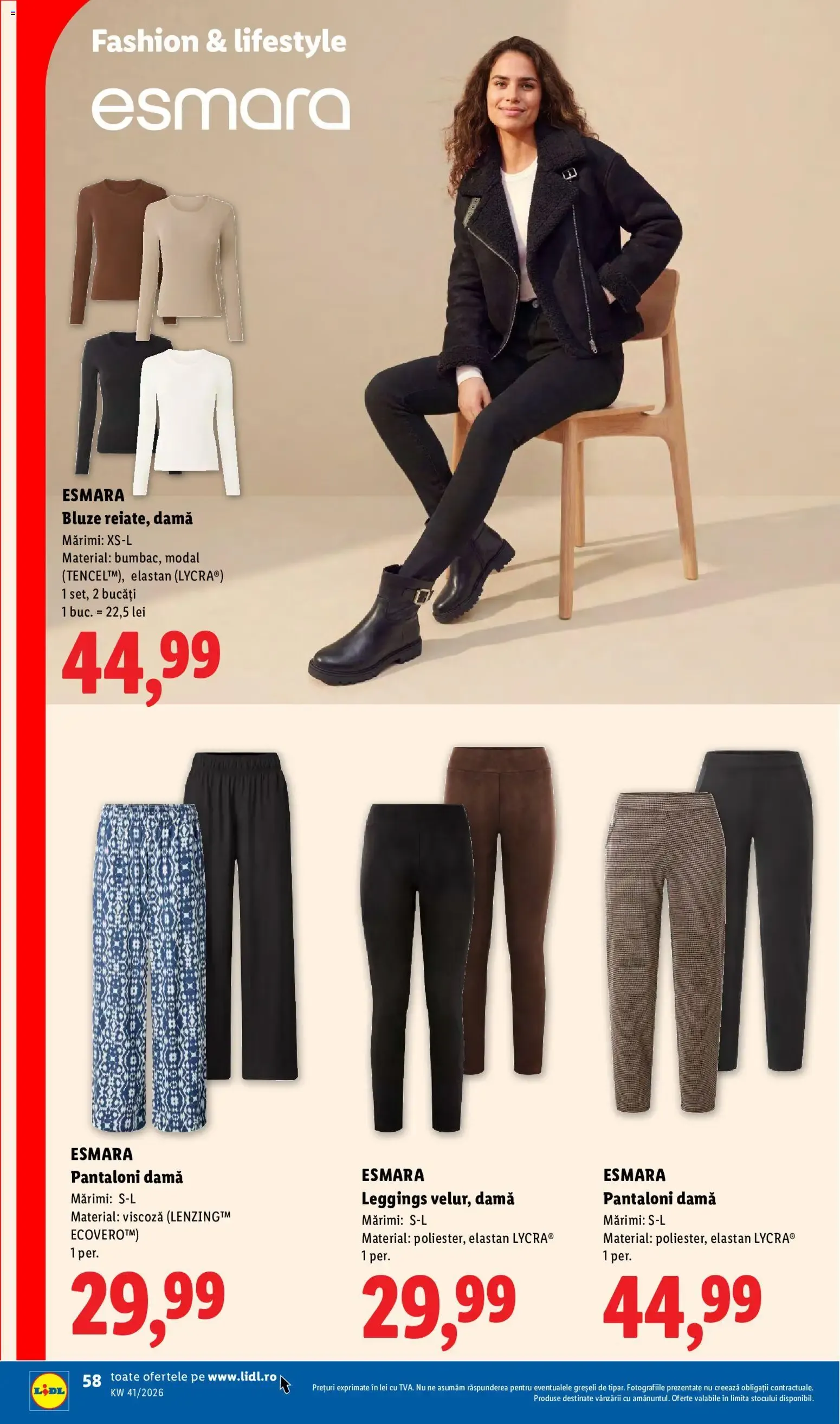 Catalog Catalog LIDL 05.10.2026 - Oferta și Revista online de la 5 octombrie până la 11 octombrie 2026 - Revista Pagina 58