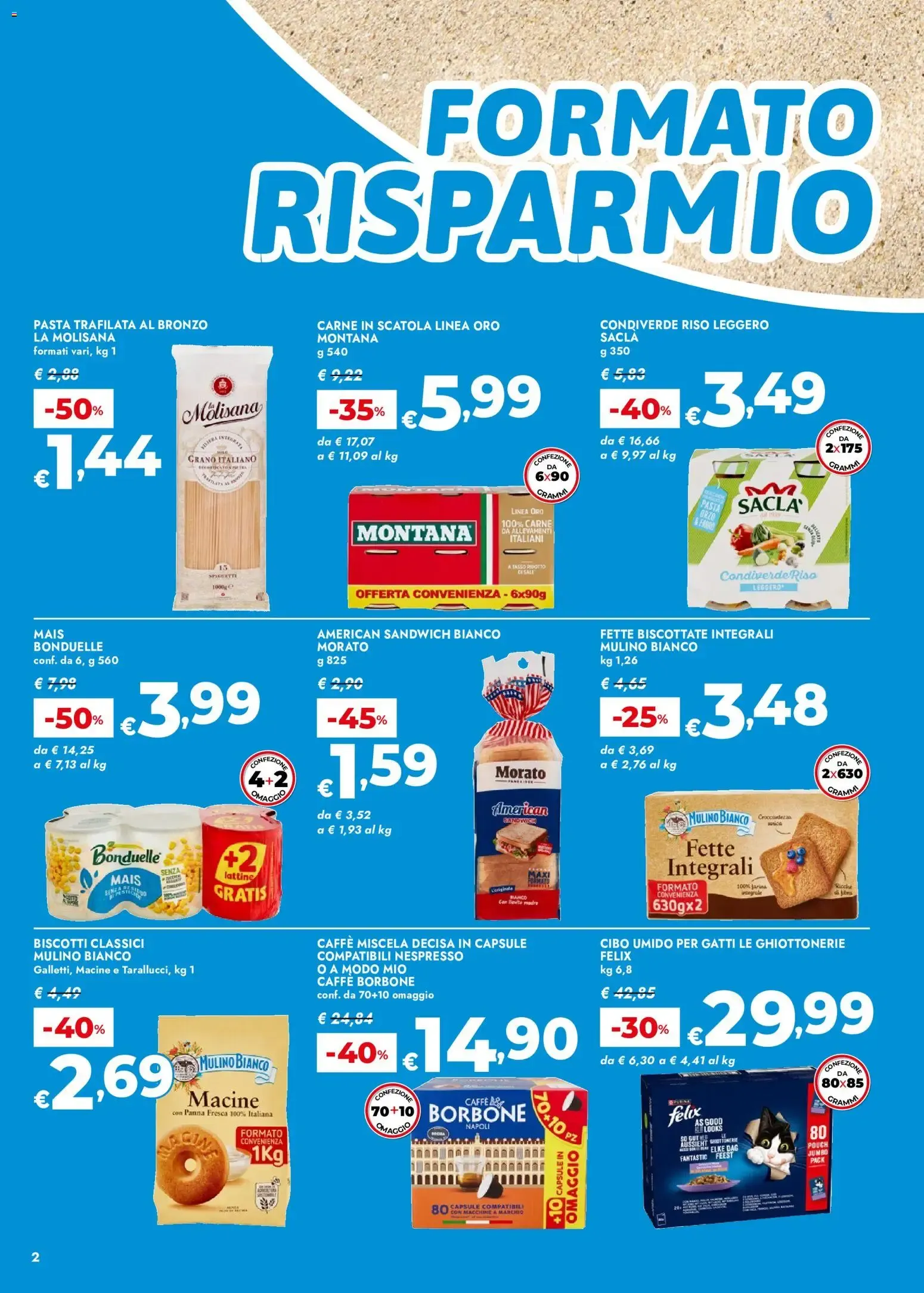 Bennet: Formato Risparmio XXL - Oferta Tonno Rio Mare da 2 luglio a 15 luglio di 2026 - Pagina del volantino 2