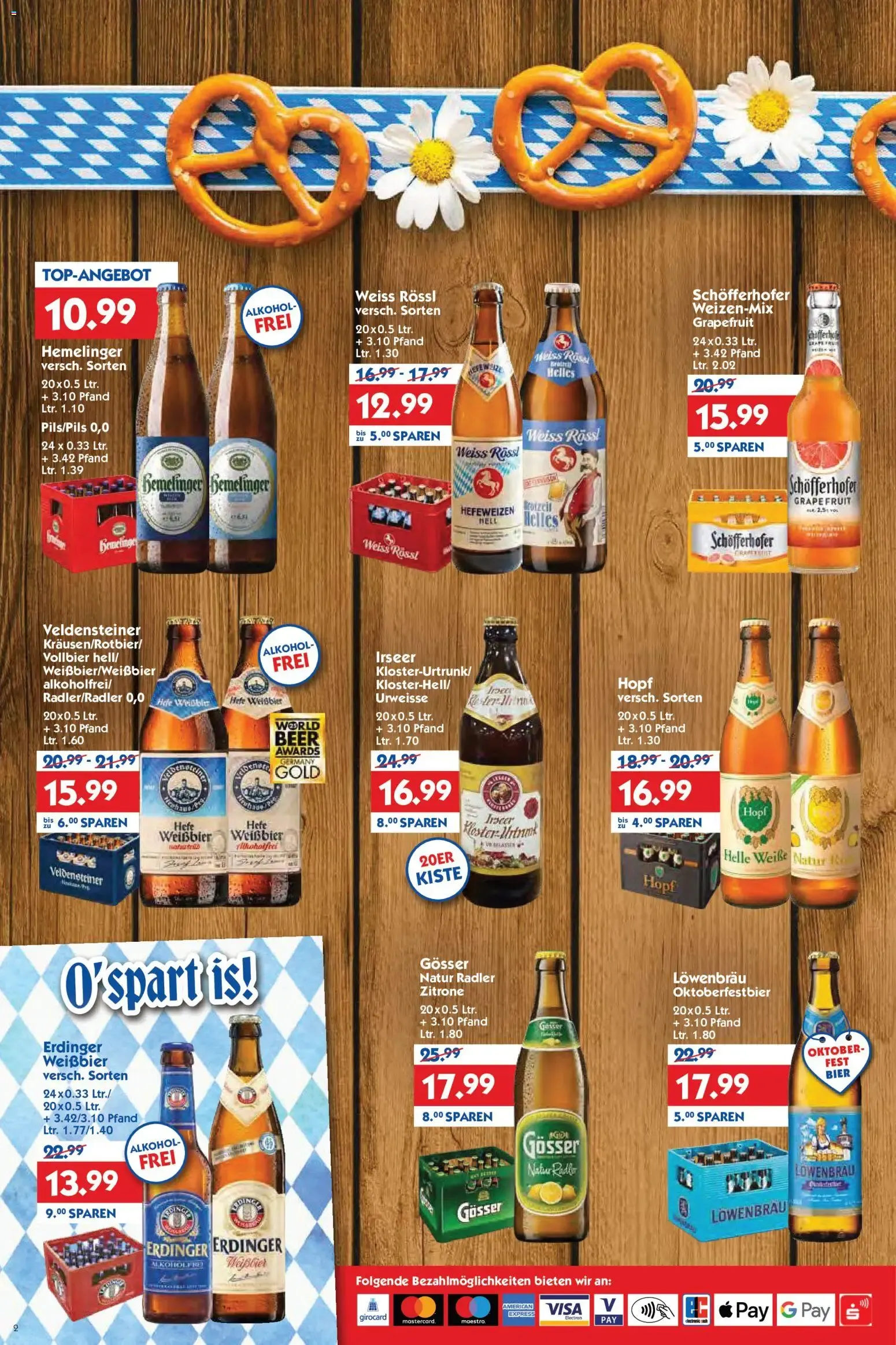 HOL'AB! Getränke Markt: Was wollt ihr trinken? von 31. August bis 5. September 2026 - Prospekt seite 2