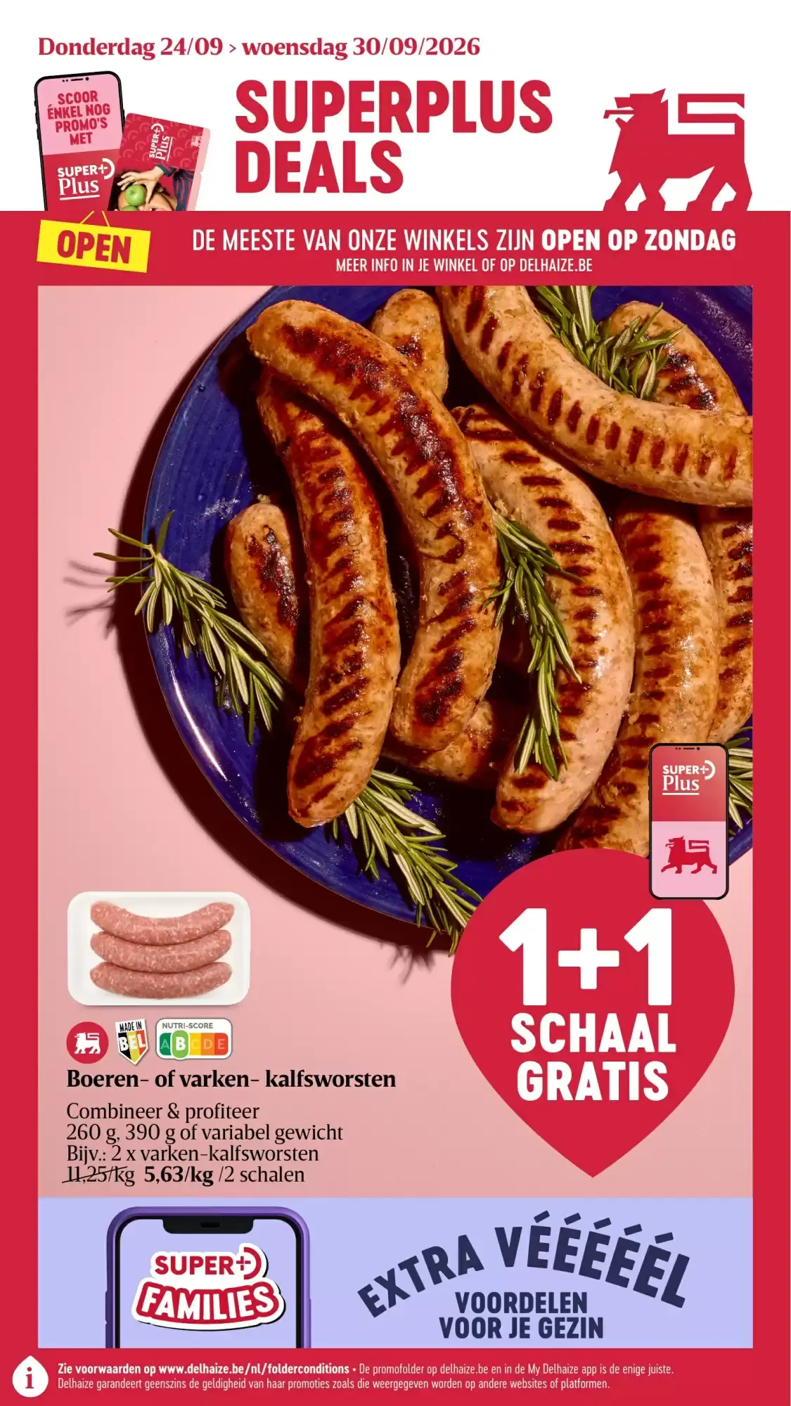 Delhaize folder week 39 van 24 september tot 30 september 2026 - folder pagina 1