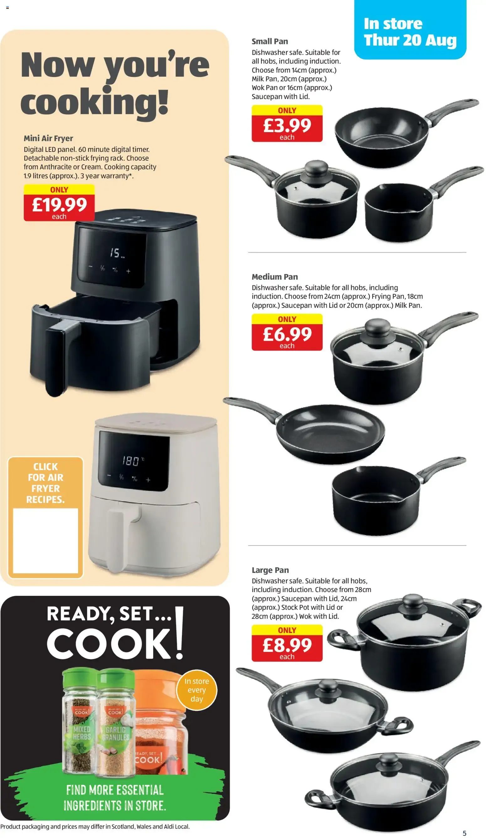 Aldi Specialbuys: Student Event from 13 August to 23 August 2026 - Catalogue Page 5