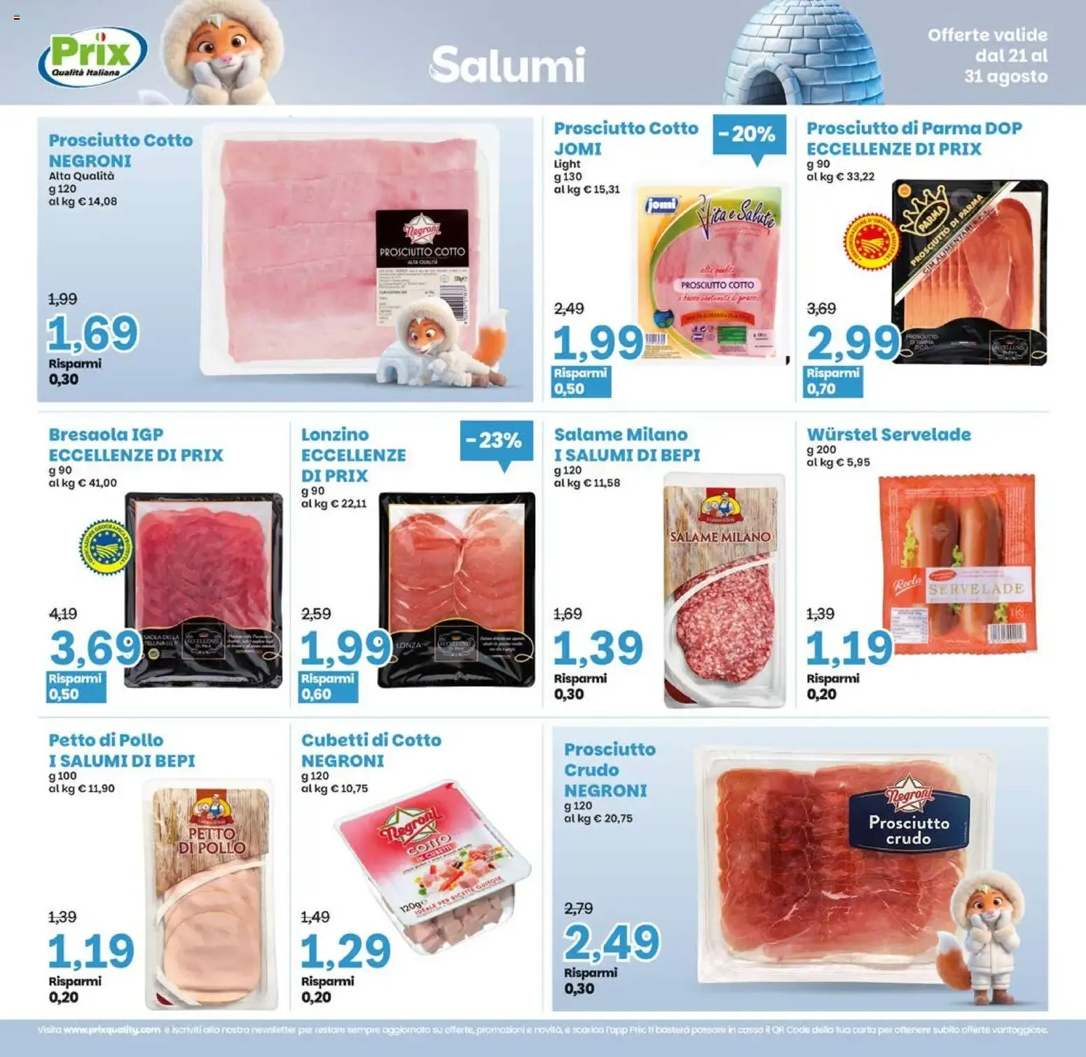 Prix: Offertissime da 21 agosto a 31 agosto di 2026 - Pagina del volantino 4