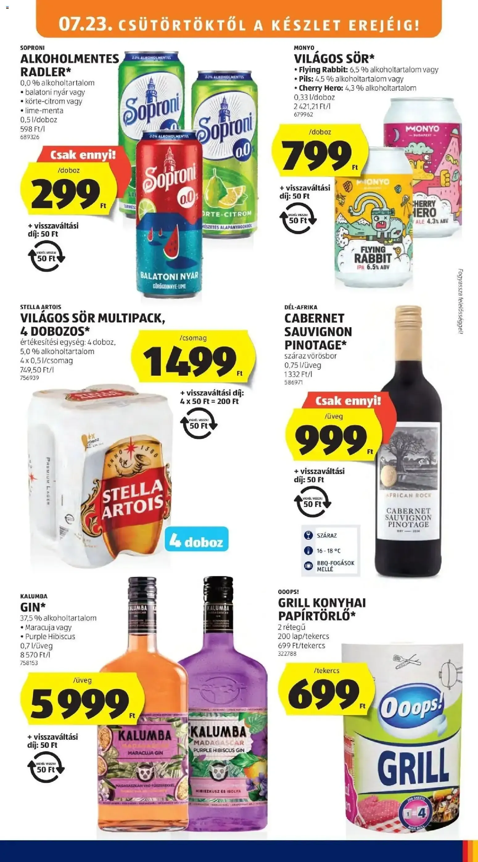 Katalógus Aldi aktuális akciós újság - 2026.07.23. -tól/töl > akció, lapozható szórólap 🛍️ július 23.-tól július 29.-ig 2026. - Oldal 13