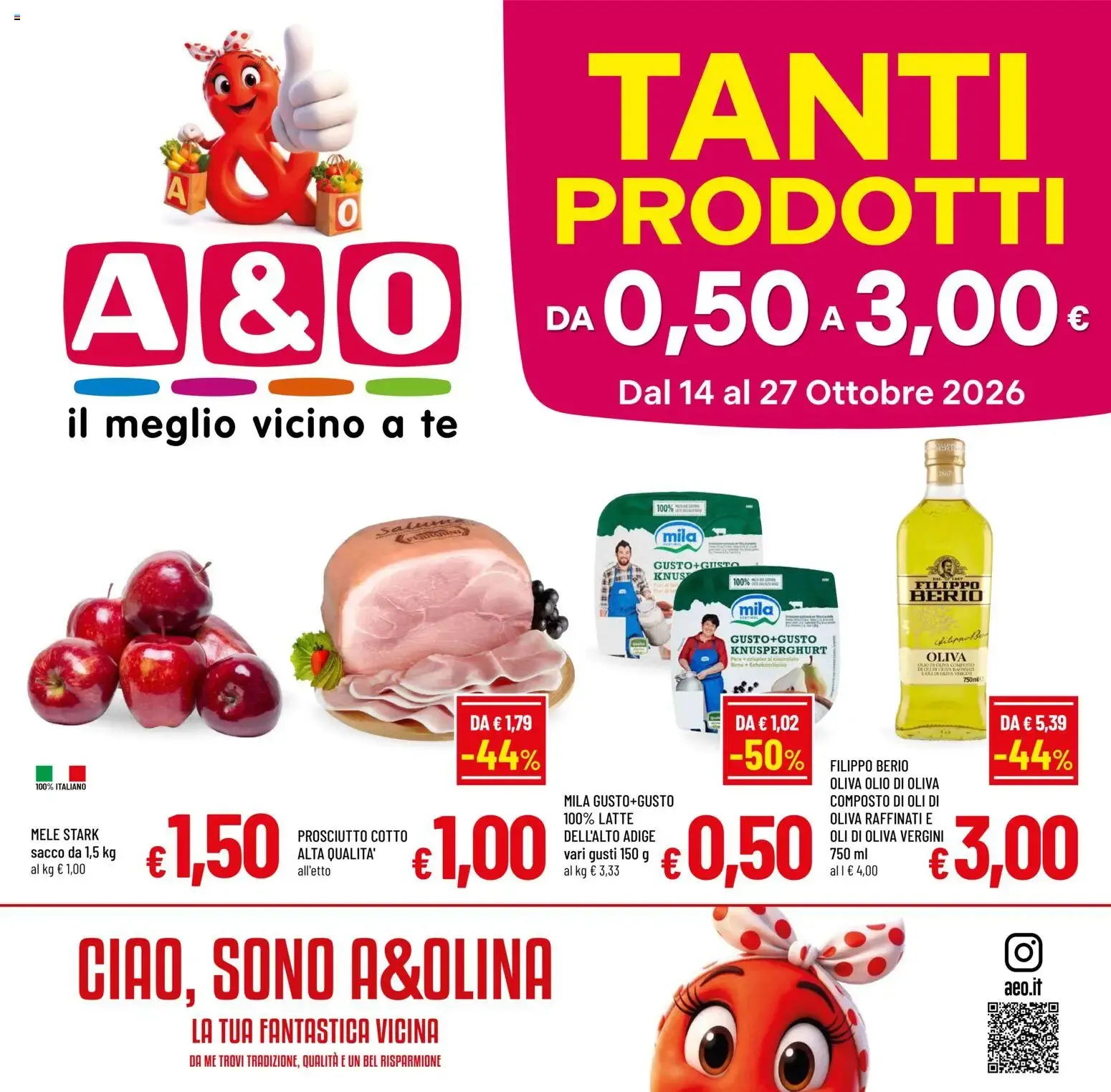 A&O volantino dal 14/10/2026 - online Offerte da 14 ottobre a 27 ottobre di 2026 - Pagina del volantino 1