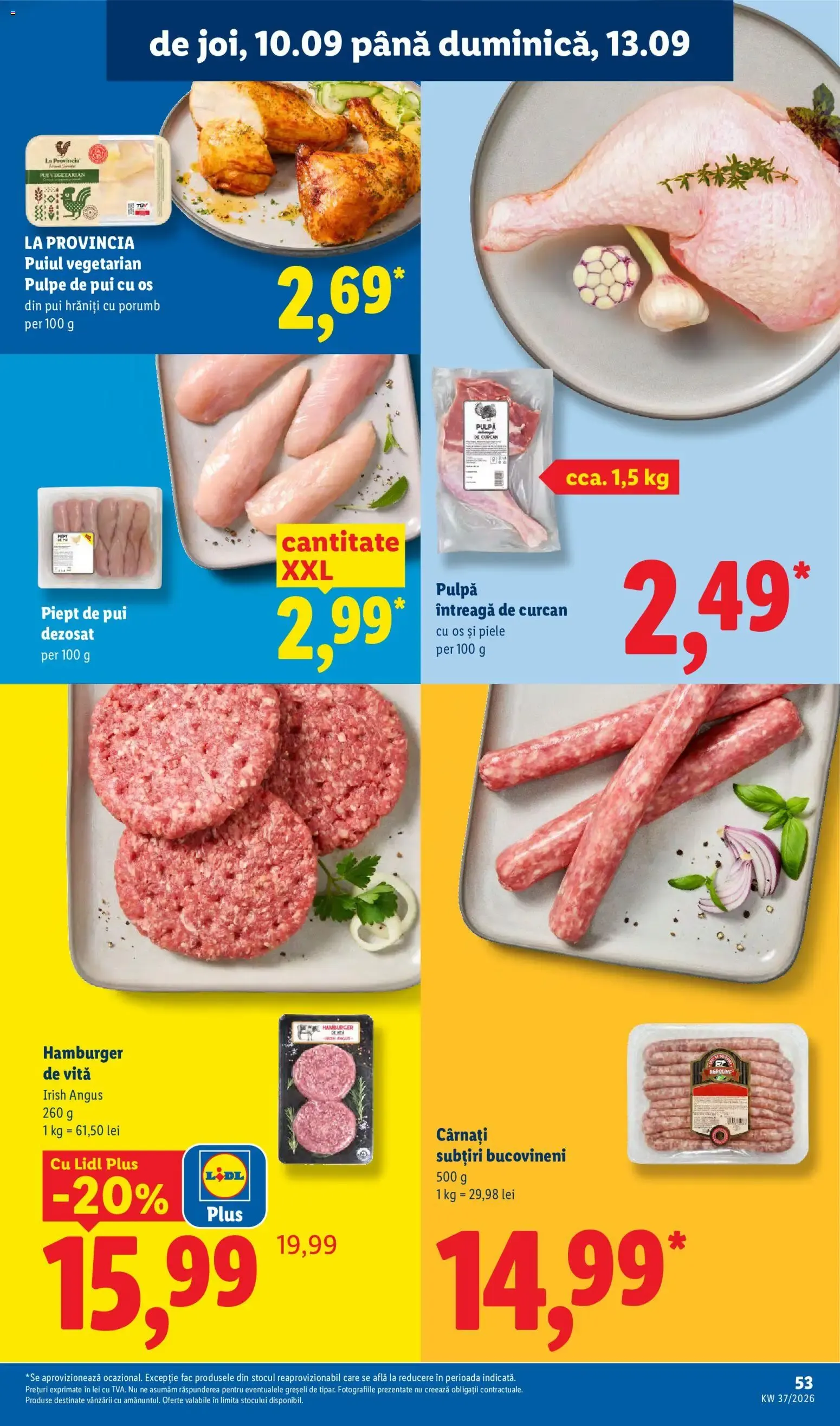 Catalog Catalog LIDL 07.09.2026 - Oferta și Revista online de la 7 septembrie până la 13 septembrie 2026 - Revista Pagina 53