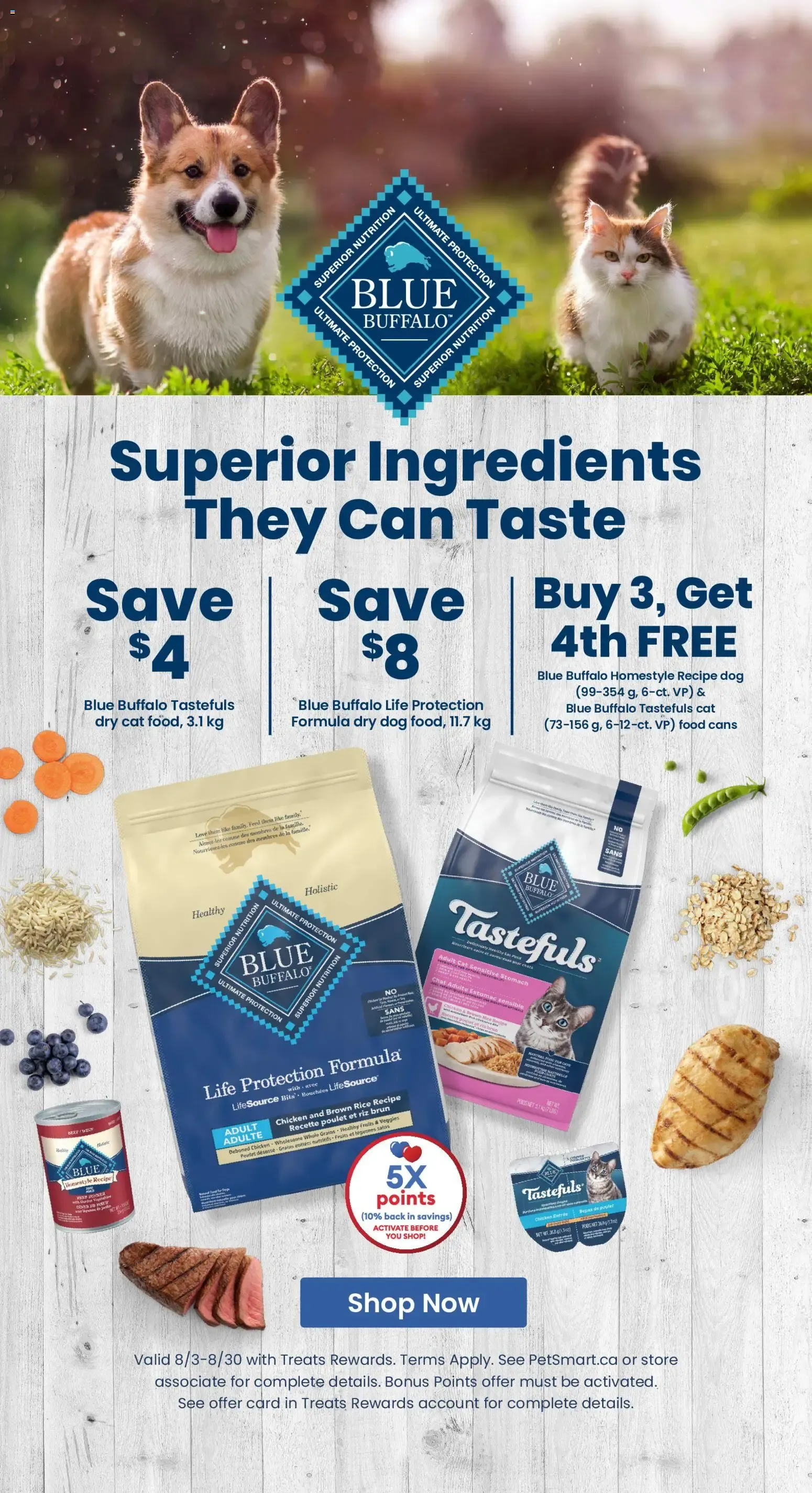 Petsmart weekly flyer / circulaire from Aug 10, 2026 > weekly specials & deals from August 10 to August 16 2026 - flyer page 5