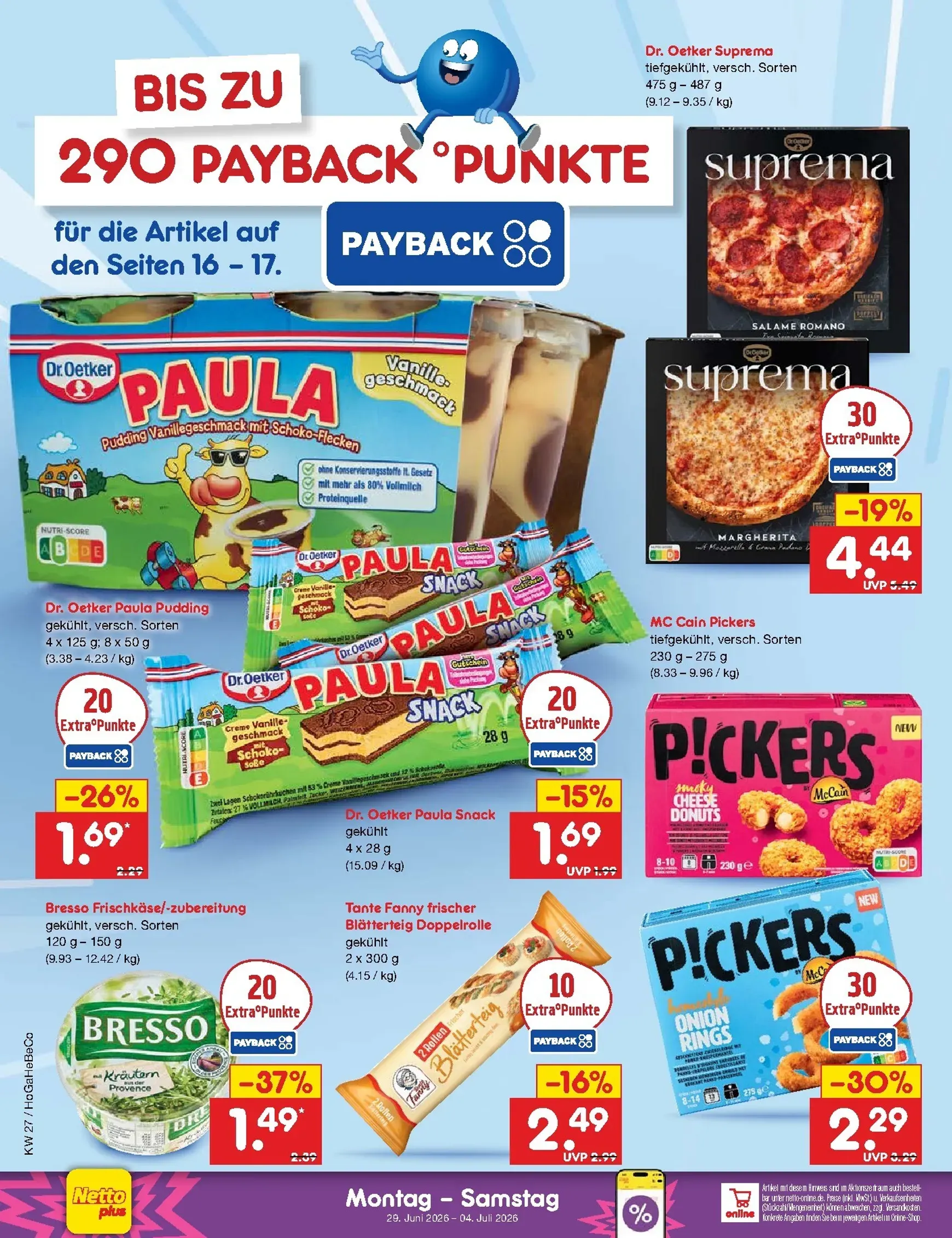 Netto Marken Discount - Wochenangebote Prospekt – von Montag 29.06.2026 bis Samstag 04.07.2026 von 29. Juni bis 4. Juli 2026 - Prospekt seite 27
