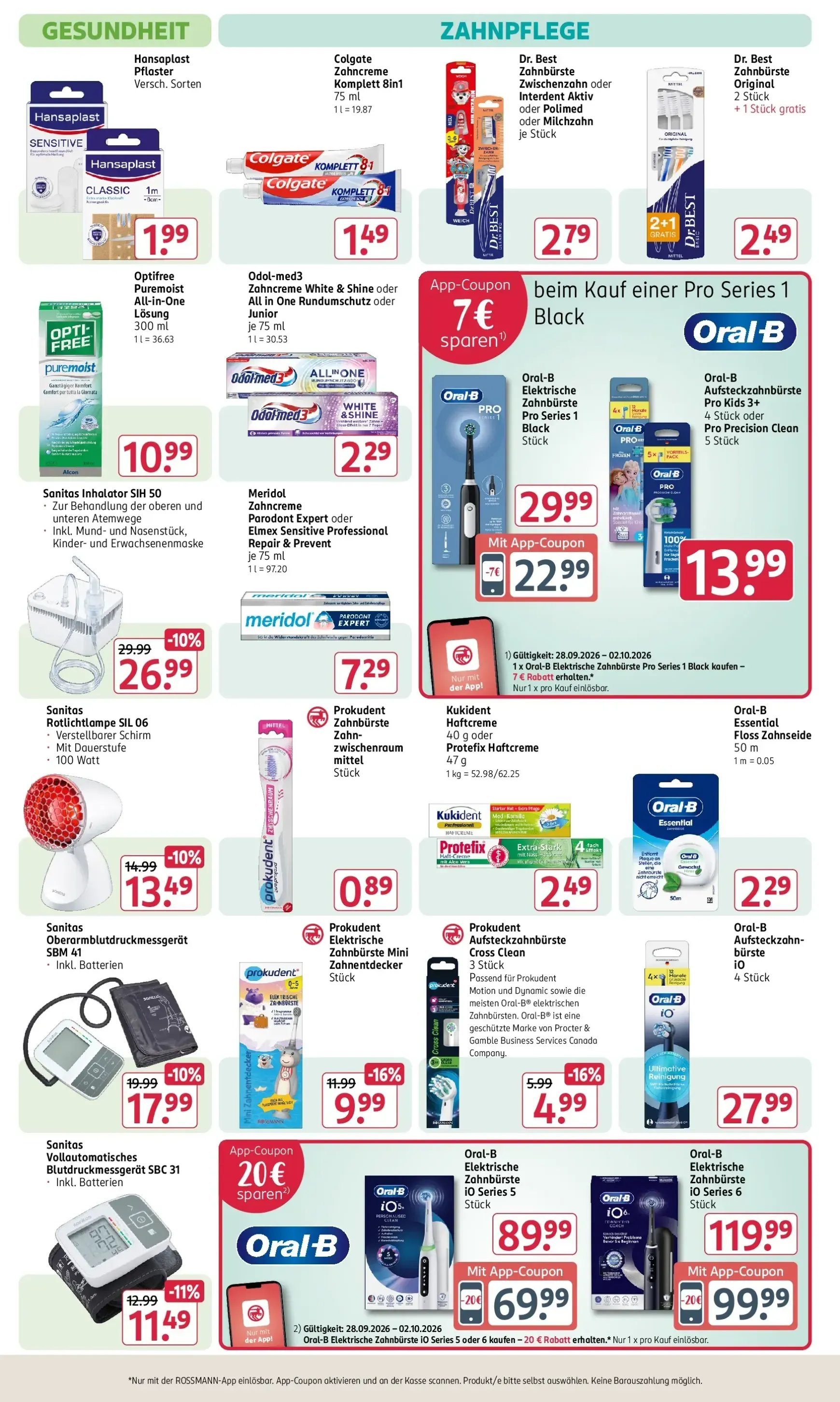 ROSSMANN Prospekt – von Montag 28.09.2026 bis Freitag 02.10.2026 von 28. September bis 2. Oktober 2026 - Prospekt seite 16