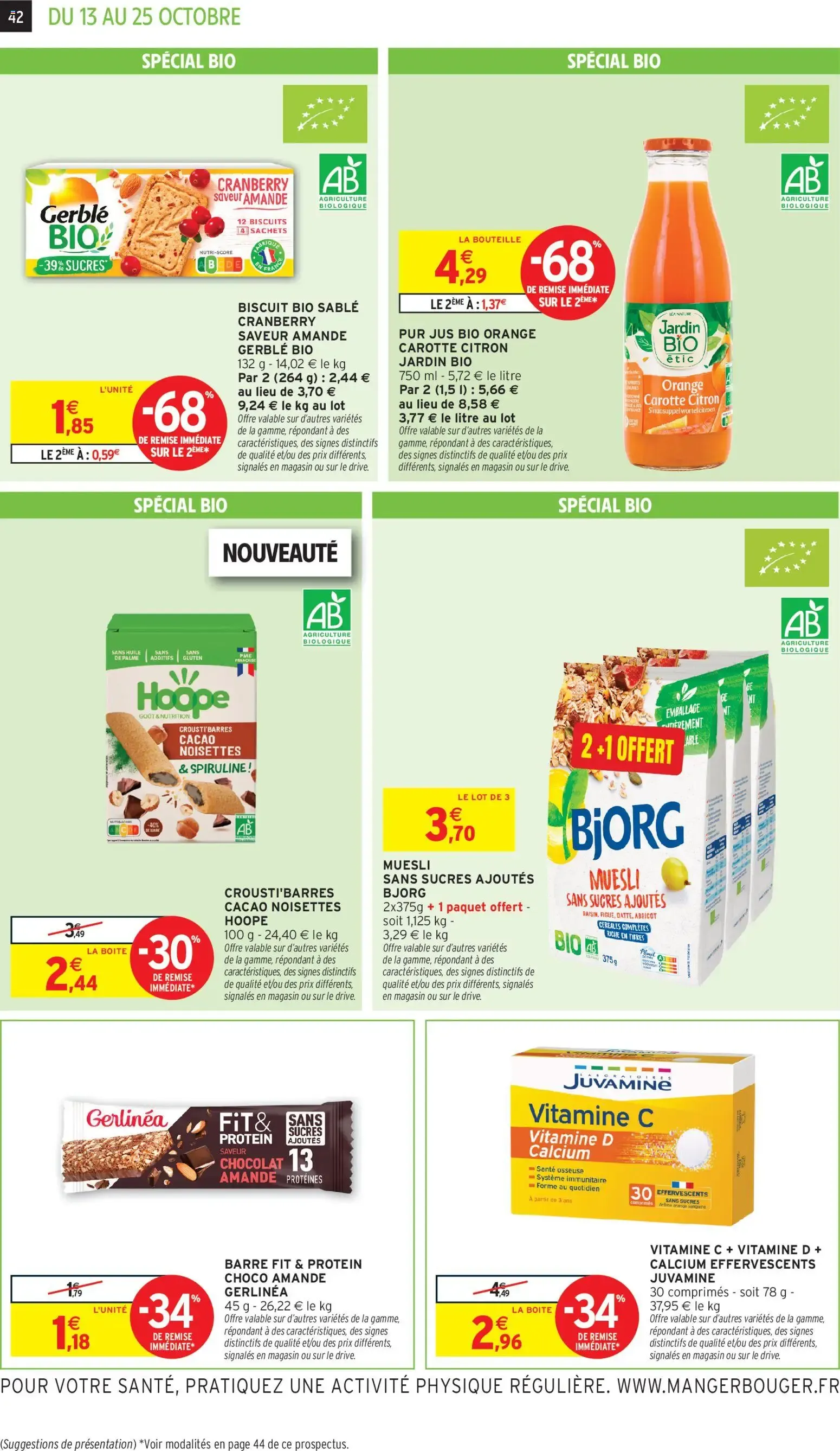 Intermarché Découvrez nos offres de la semaine à partir du 13/10/2026 - promo en ligne du 13 octobre au 25 octobre 2026 - Catalogue page 34