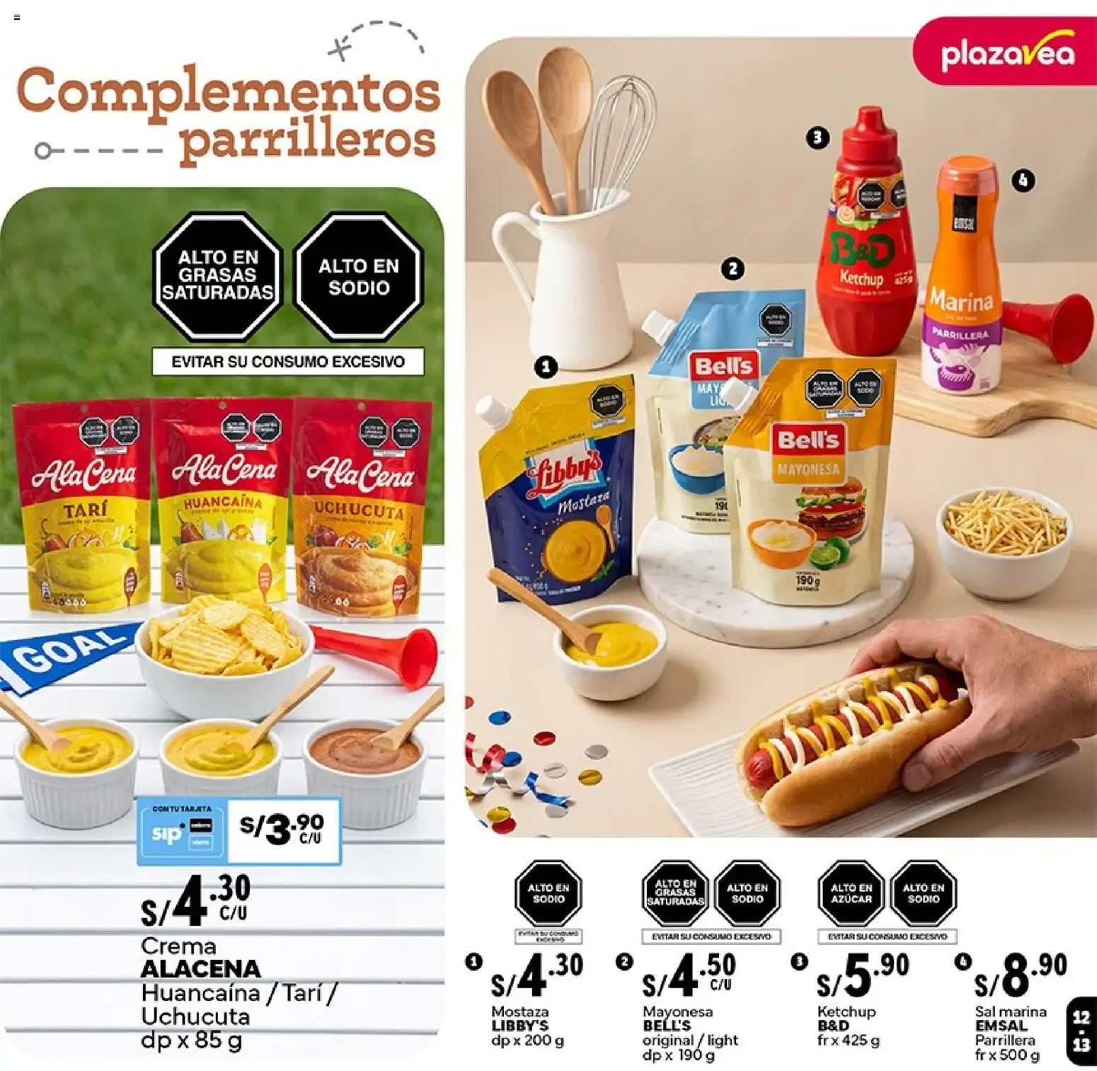 Catalogo de Catálogo Plaza Vea - Especial Parrillas N2 online del 12/06/2026 12 de junio al 30 de junio 2026 - Pag 13