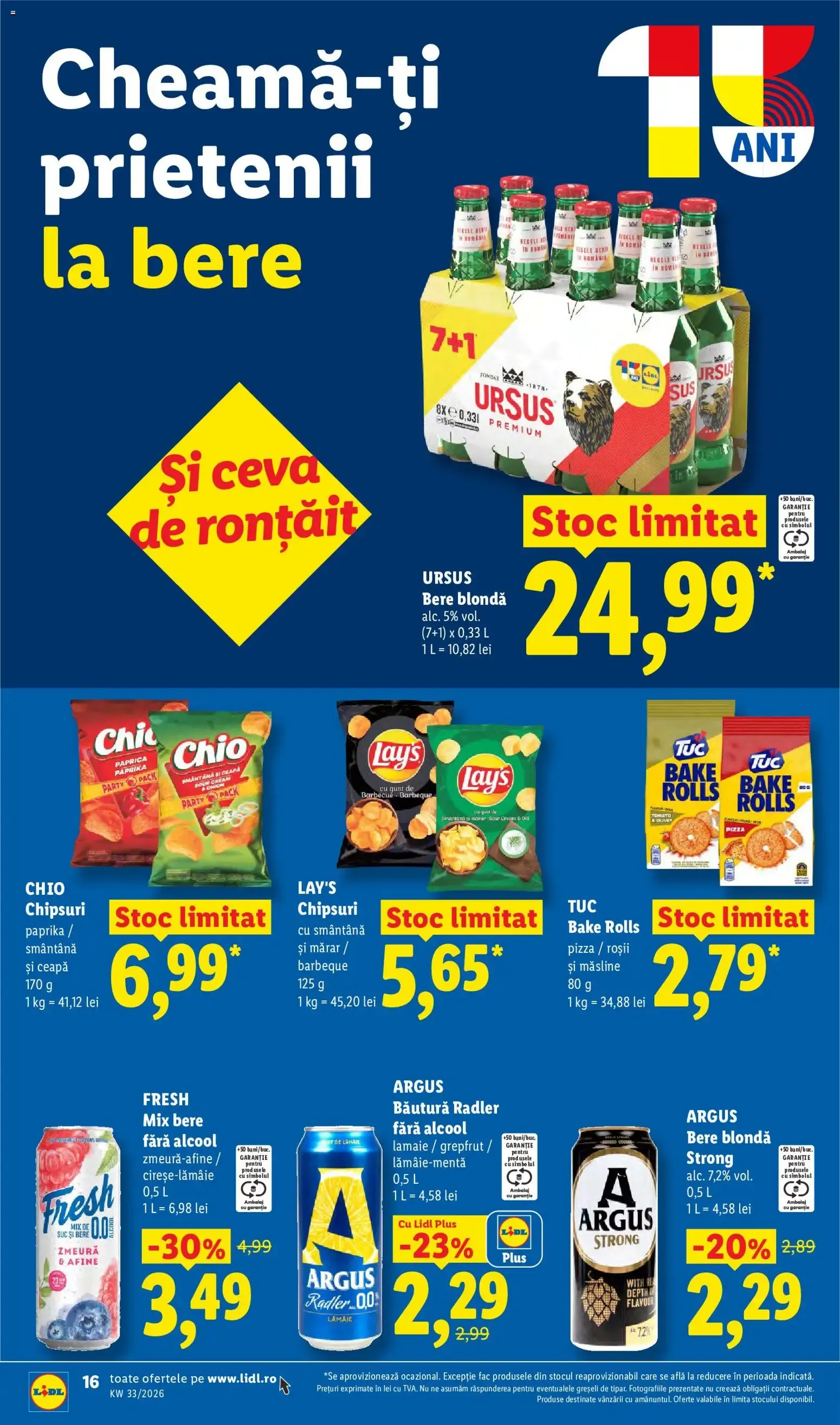 Catalog Catalog LIDL 10.08.2026 - Oferta și Revista online de la 10 august până la 16 august 2026 - Revista Pagina 16