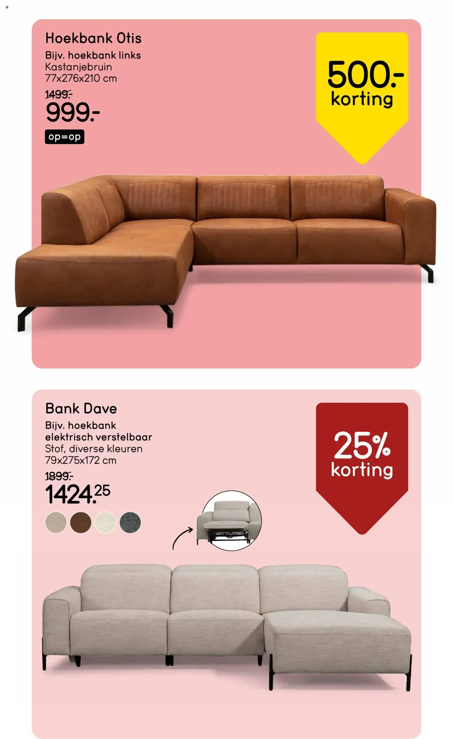 Leen Bakker: Gekke Huls - Alle fauteuils 25% korting van 24 augustus tot 30 augustus 2026 - Folder pagina 5