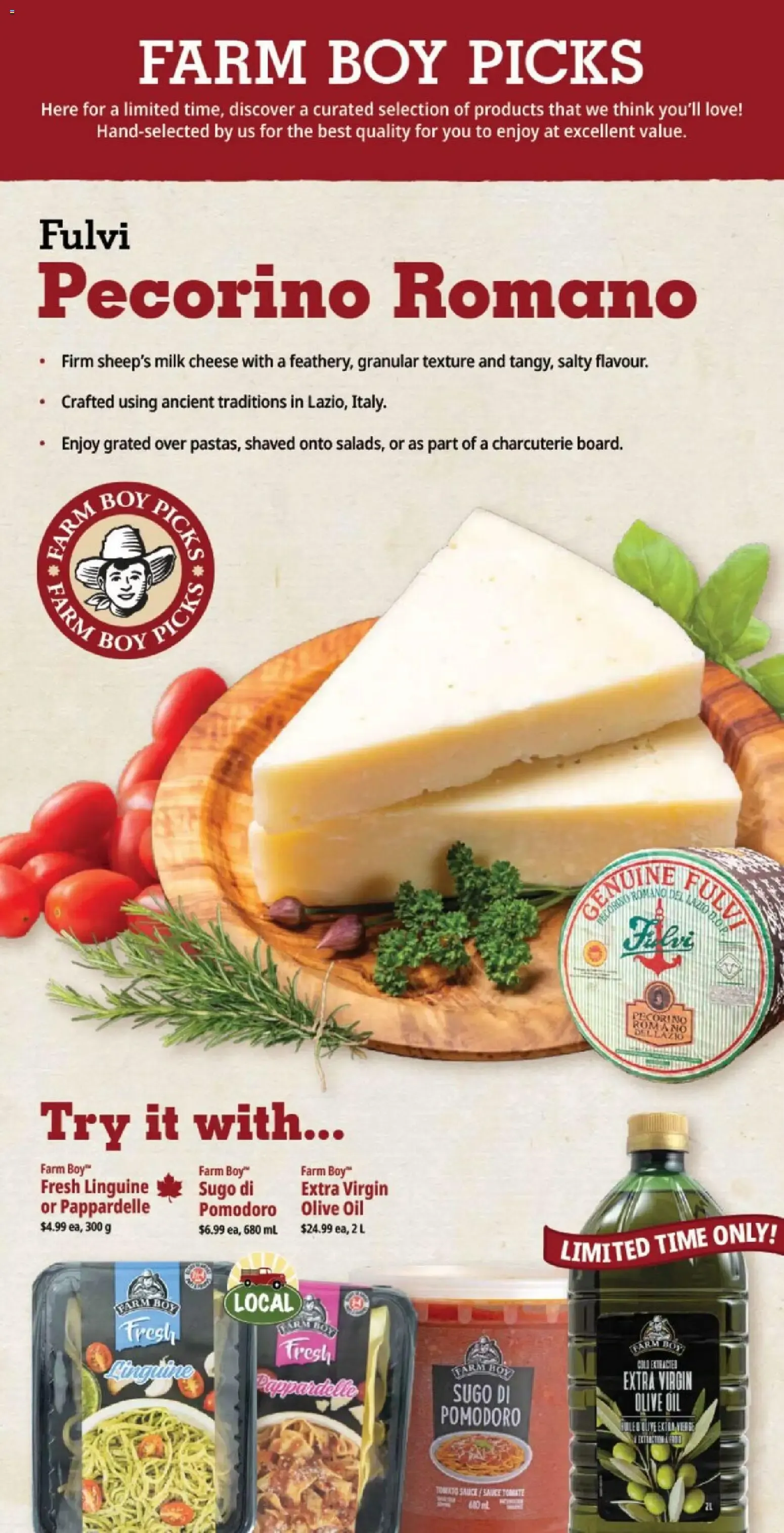 Farm Boy Harvest Table Favourites from October 8 to October 14 2026 - flyer page 9